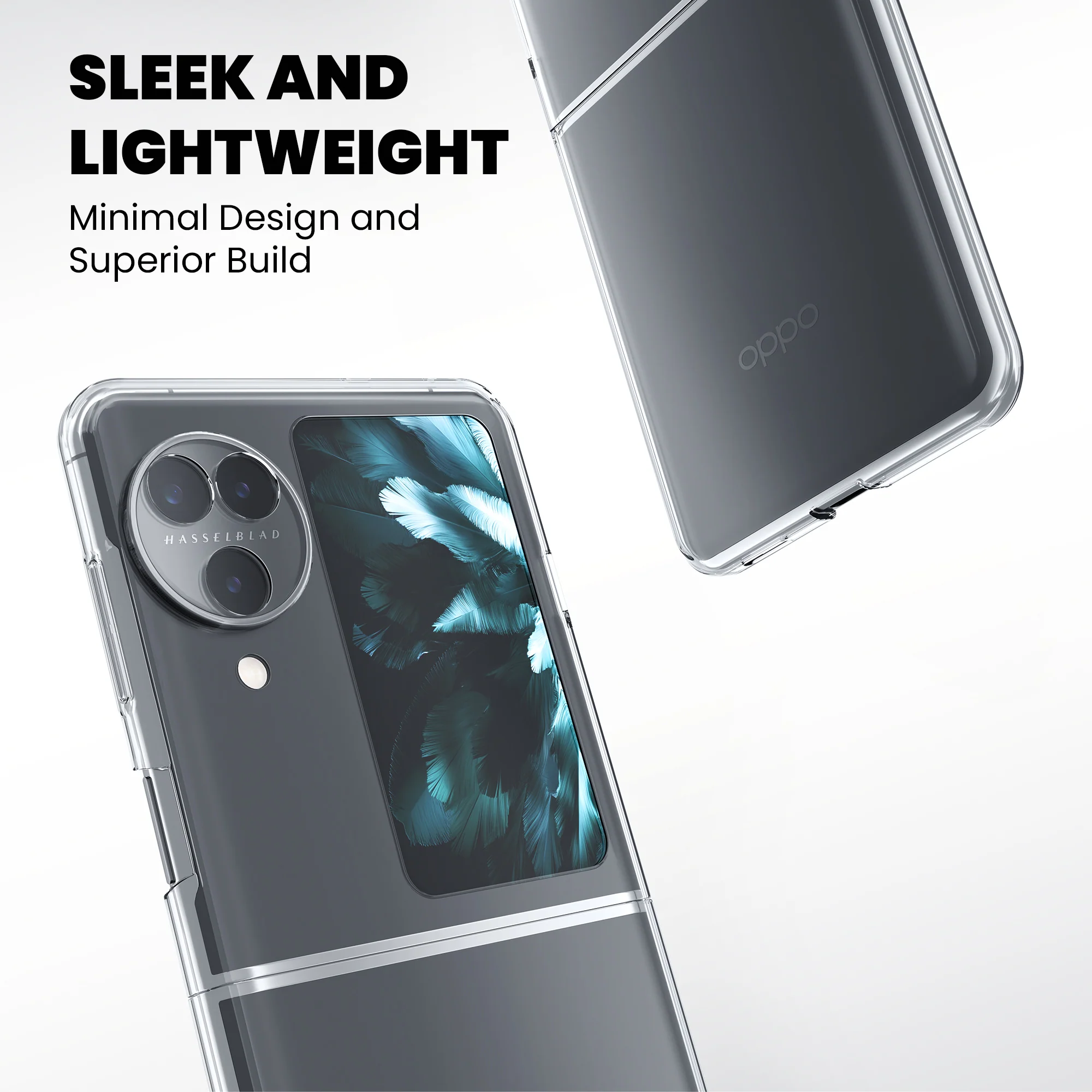 Anti-Yellow Clear Case Oppo N Series - Image 2