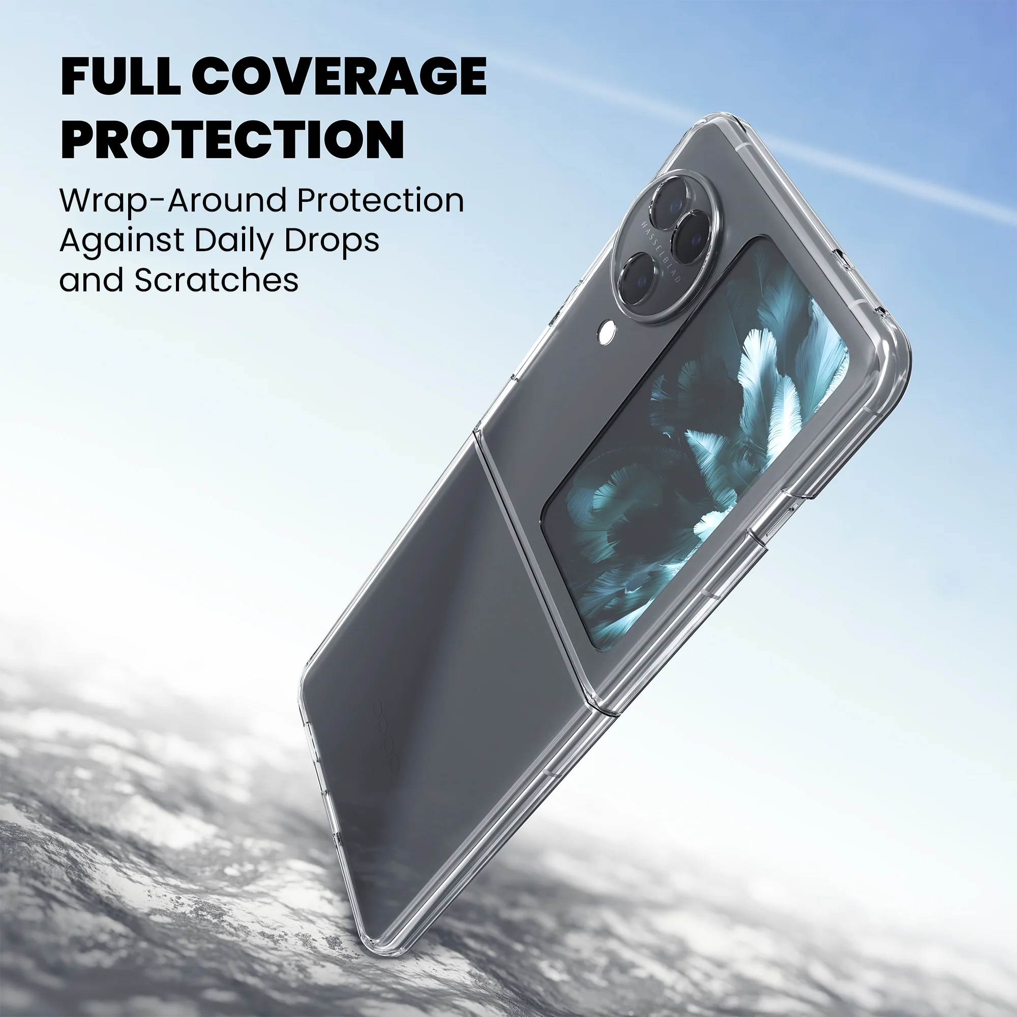 Anti-Yellow Clear Case Oppo N Series - Image 5