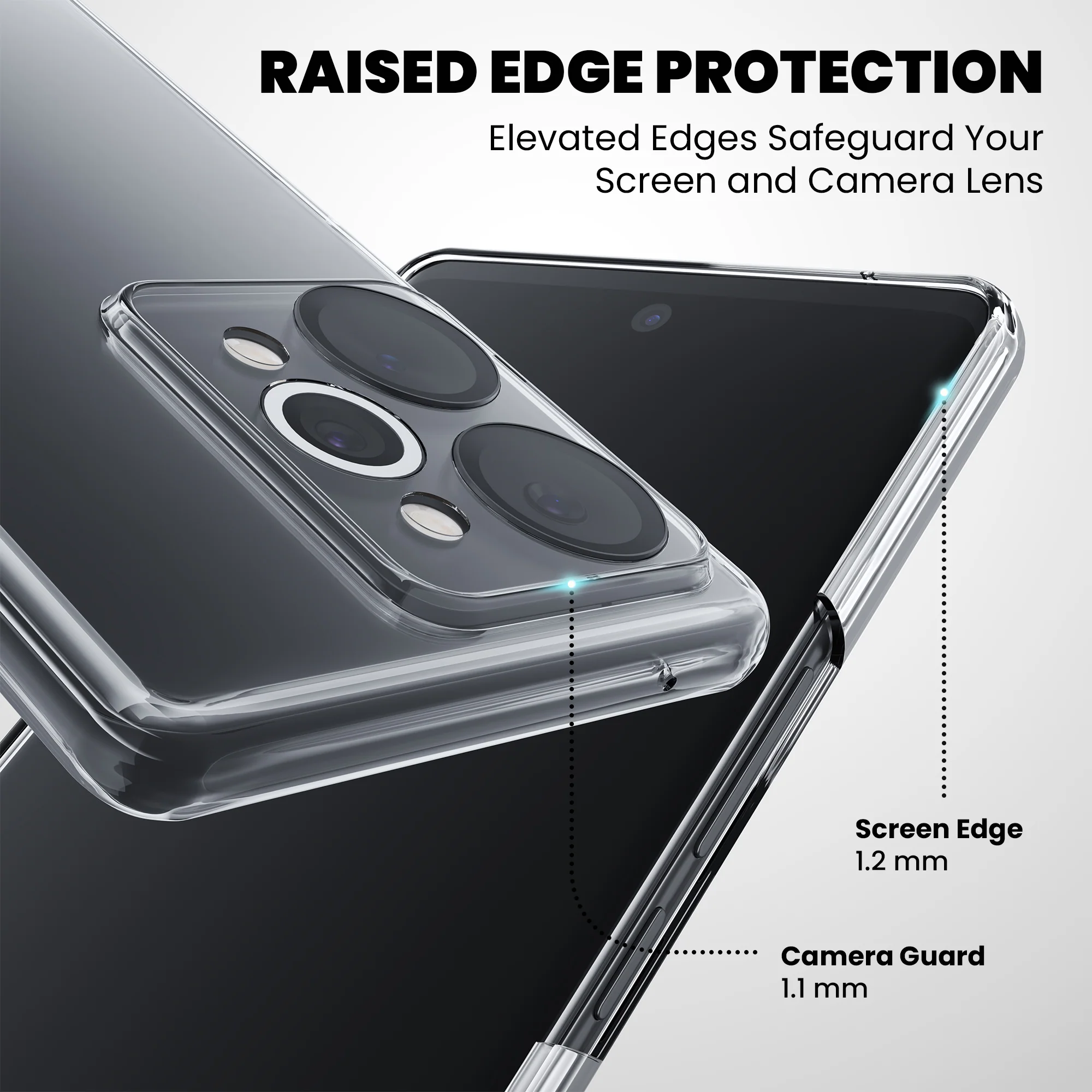 Anti-Yellow Clear Case - Realme 10 Pro plus 5G - Image 6