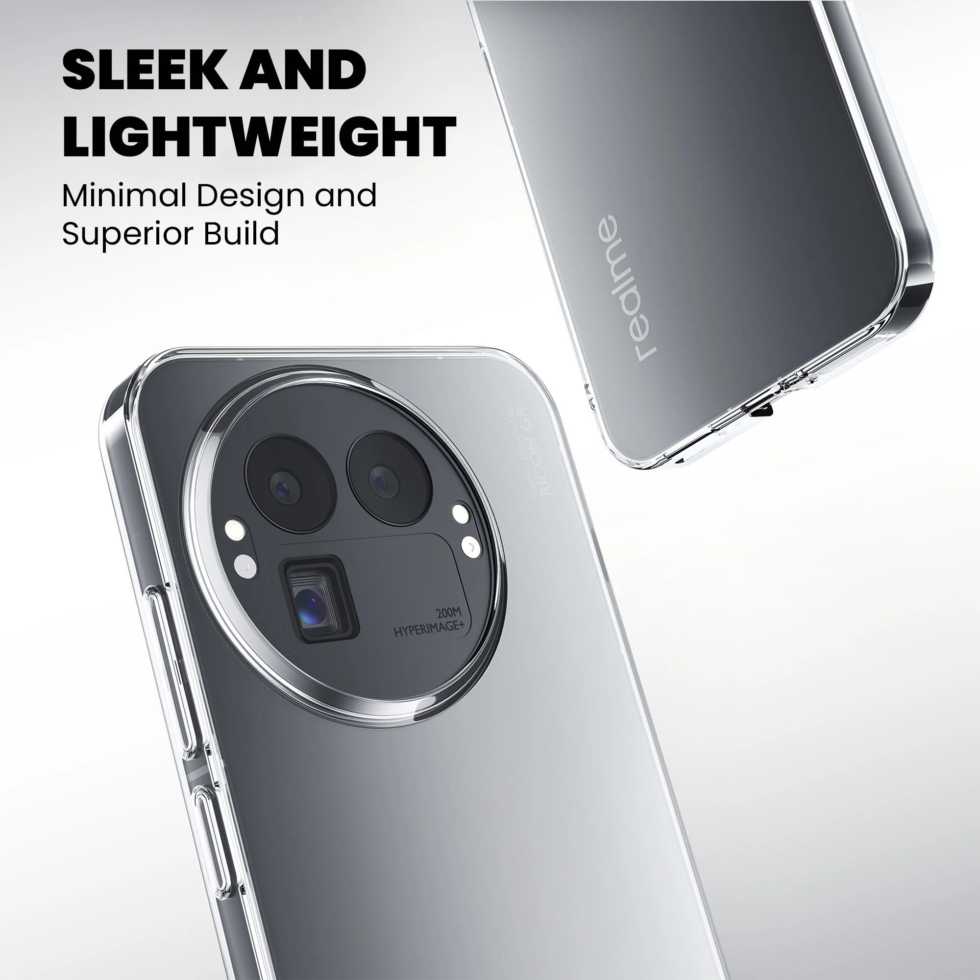 Anti-Yellow Clear Case - Realme 12 5G - Image 2