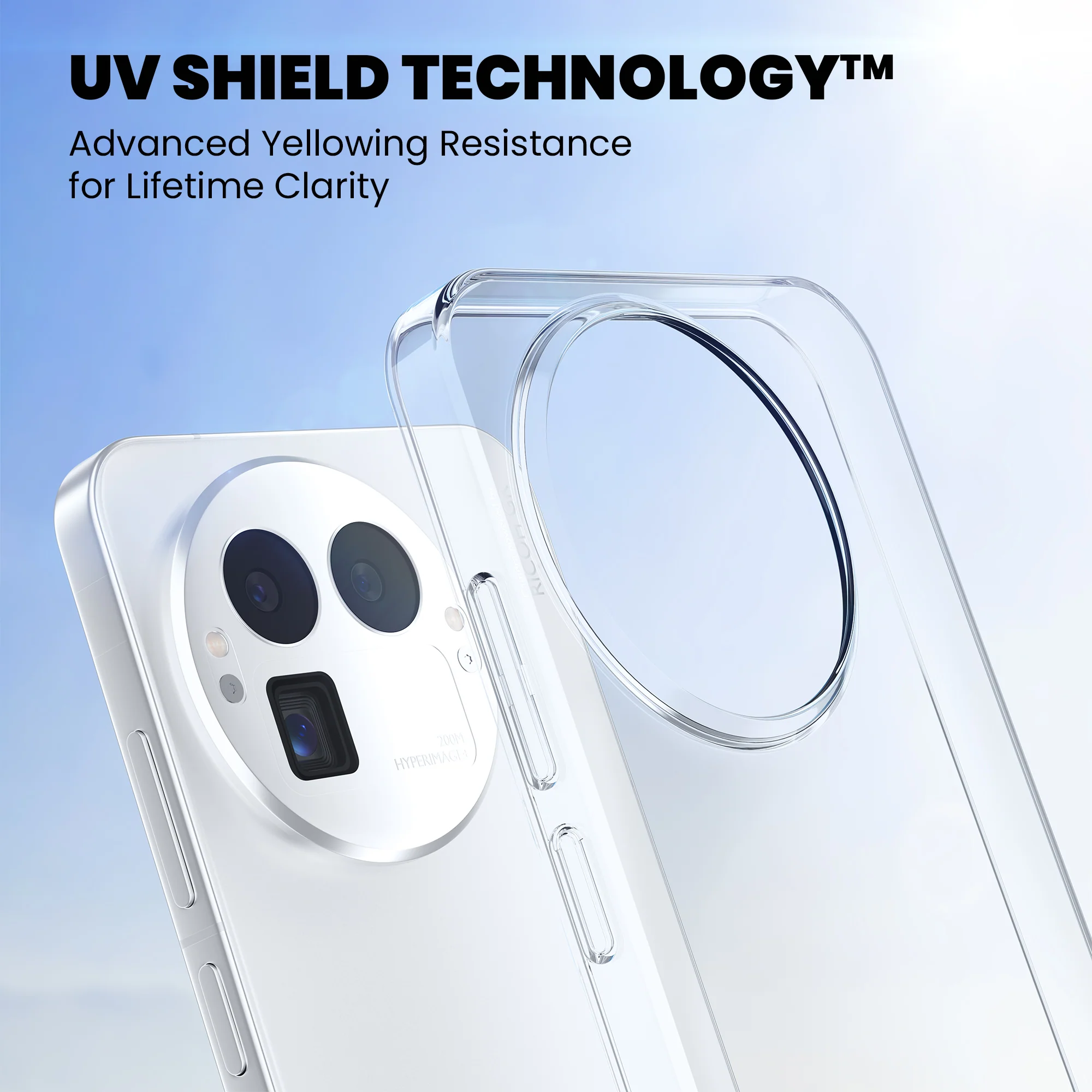 Anti-Yellow Clear Case - Realme 12 5G - Image 3