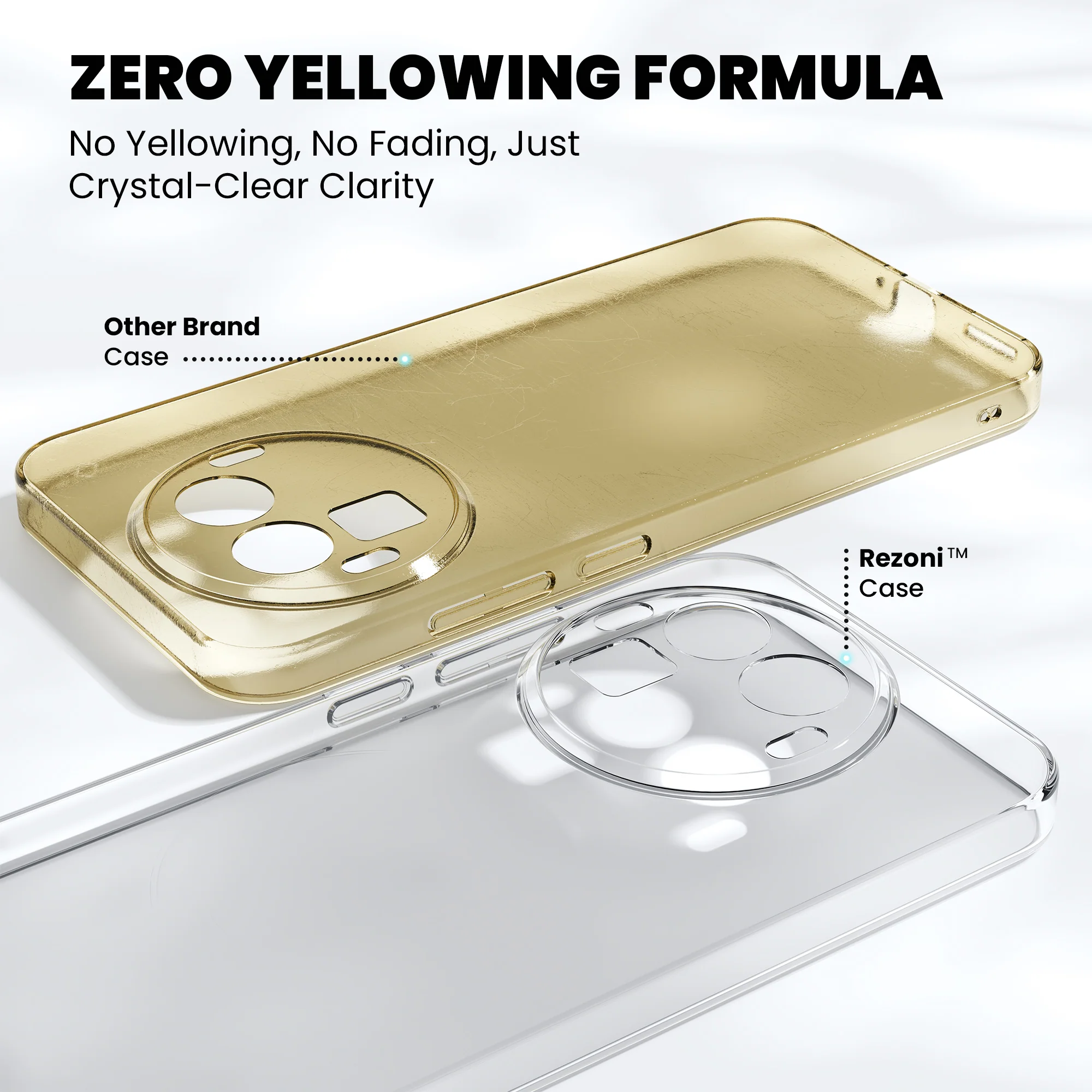 Anti-Yellow Clear Case - Realme 13 plus 5G - Image 4