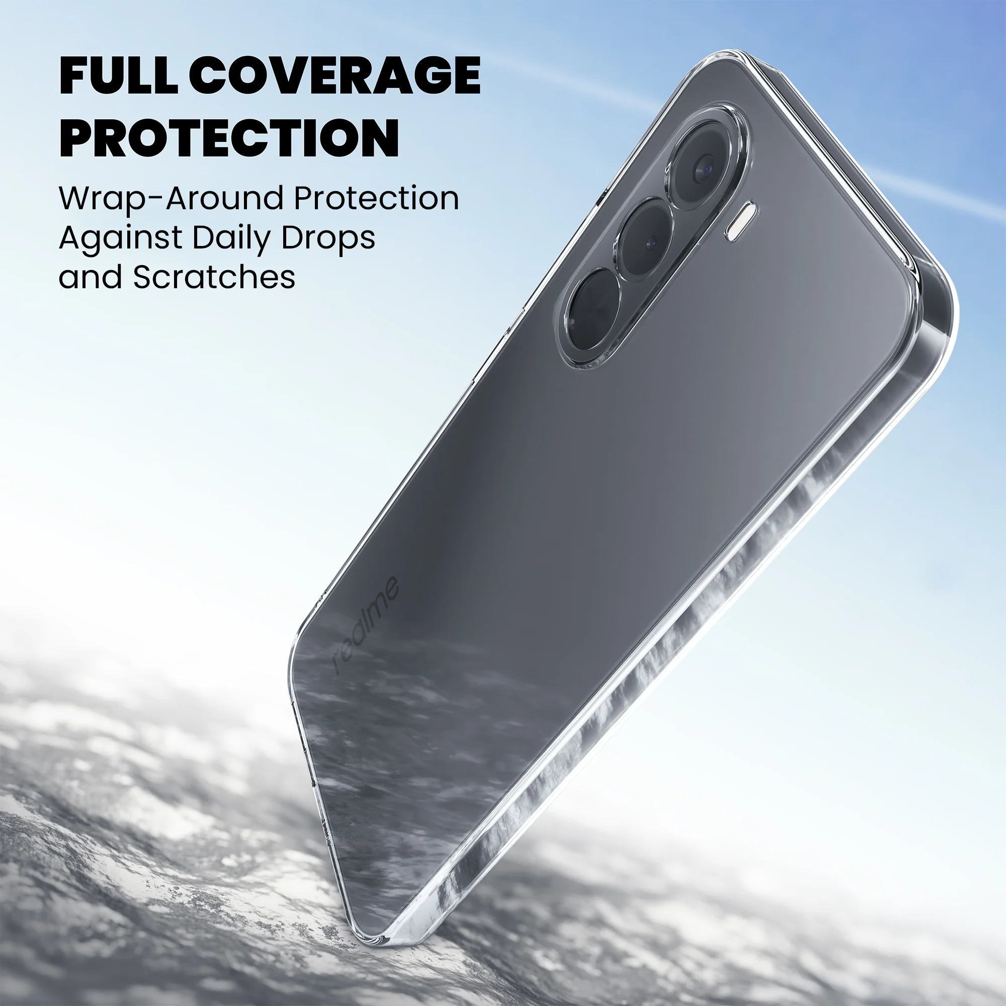 Anti-Yellow Clear Case - Realme 6 - Image 5