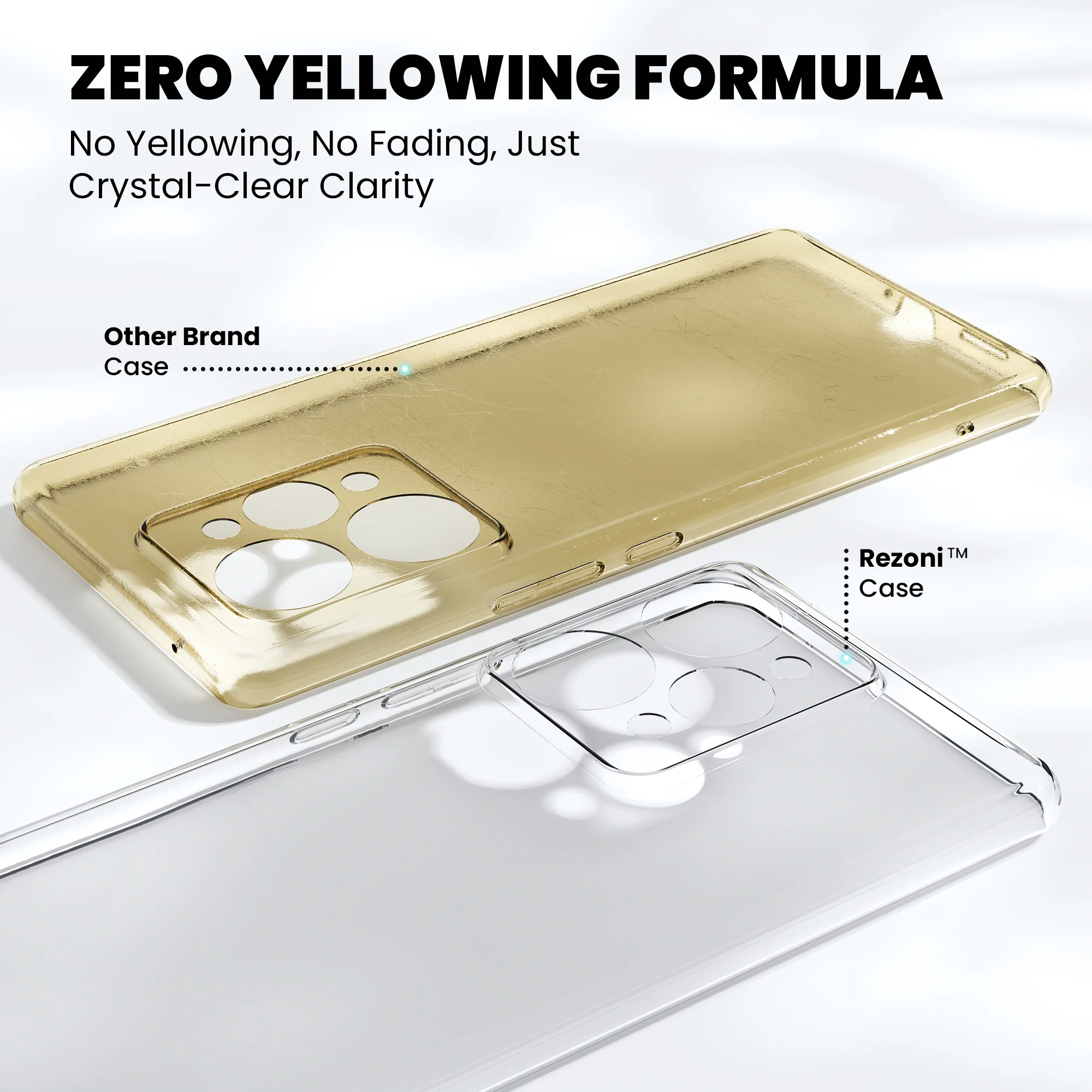 Anti-Yellow Clear Case - Realme 7 Pro - Image 4