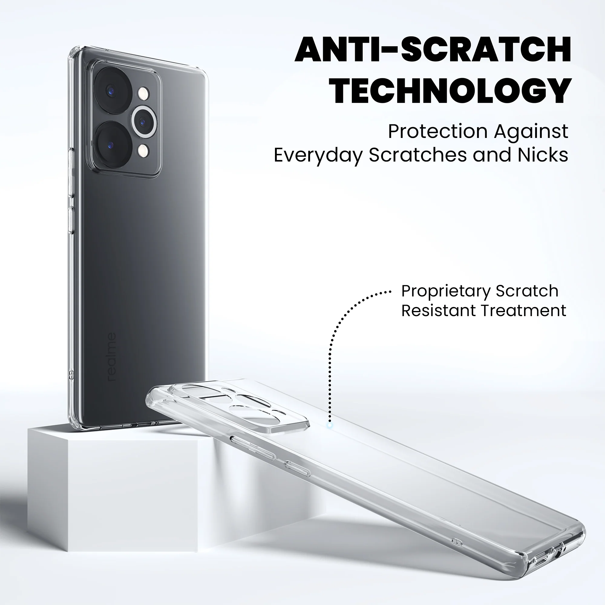 Anti-Yellow Clear Case - Realme 8s 5G - Image 7