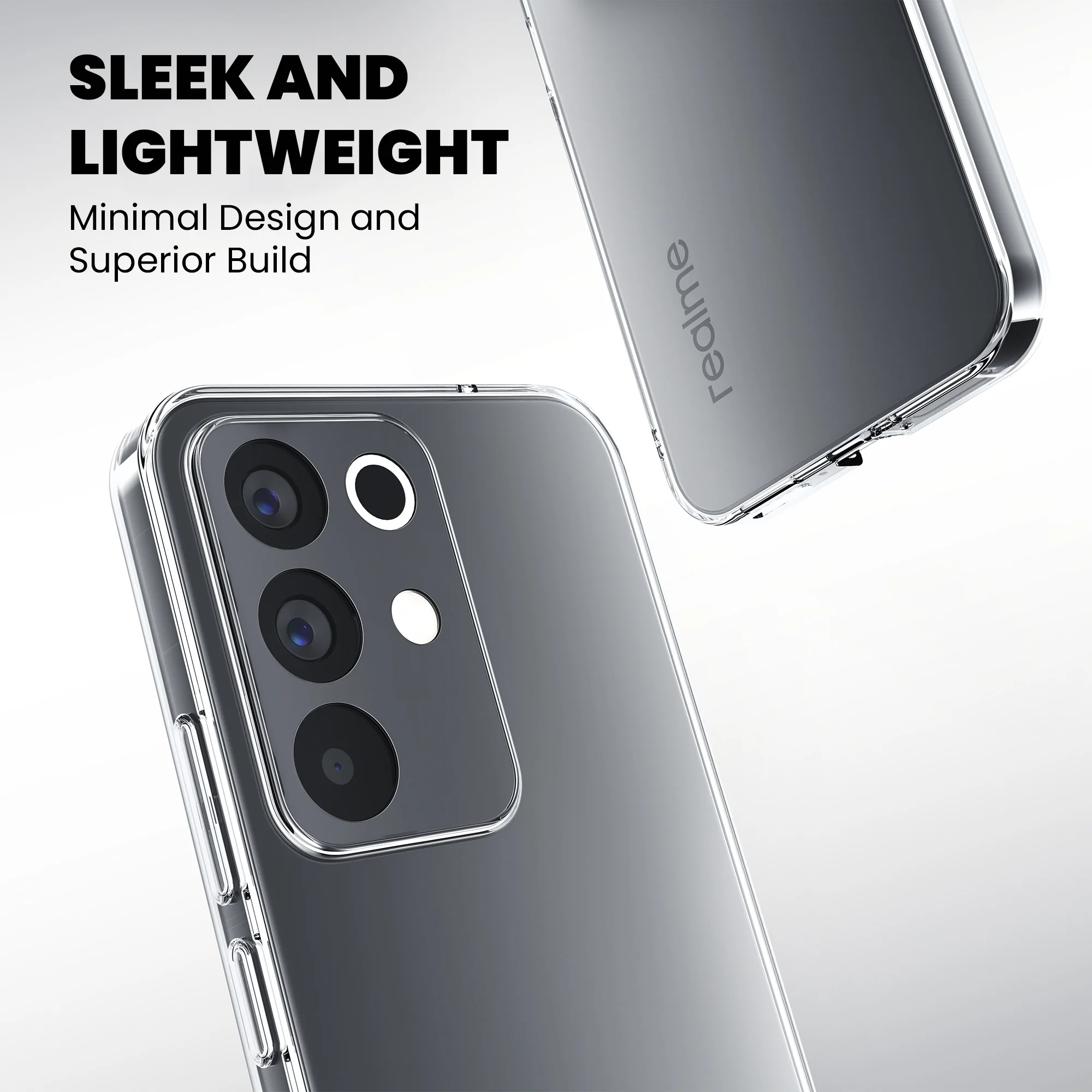 Anti-Yellow Clear Case - Realme 9 5G - Image 2