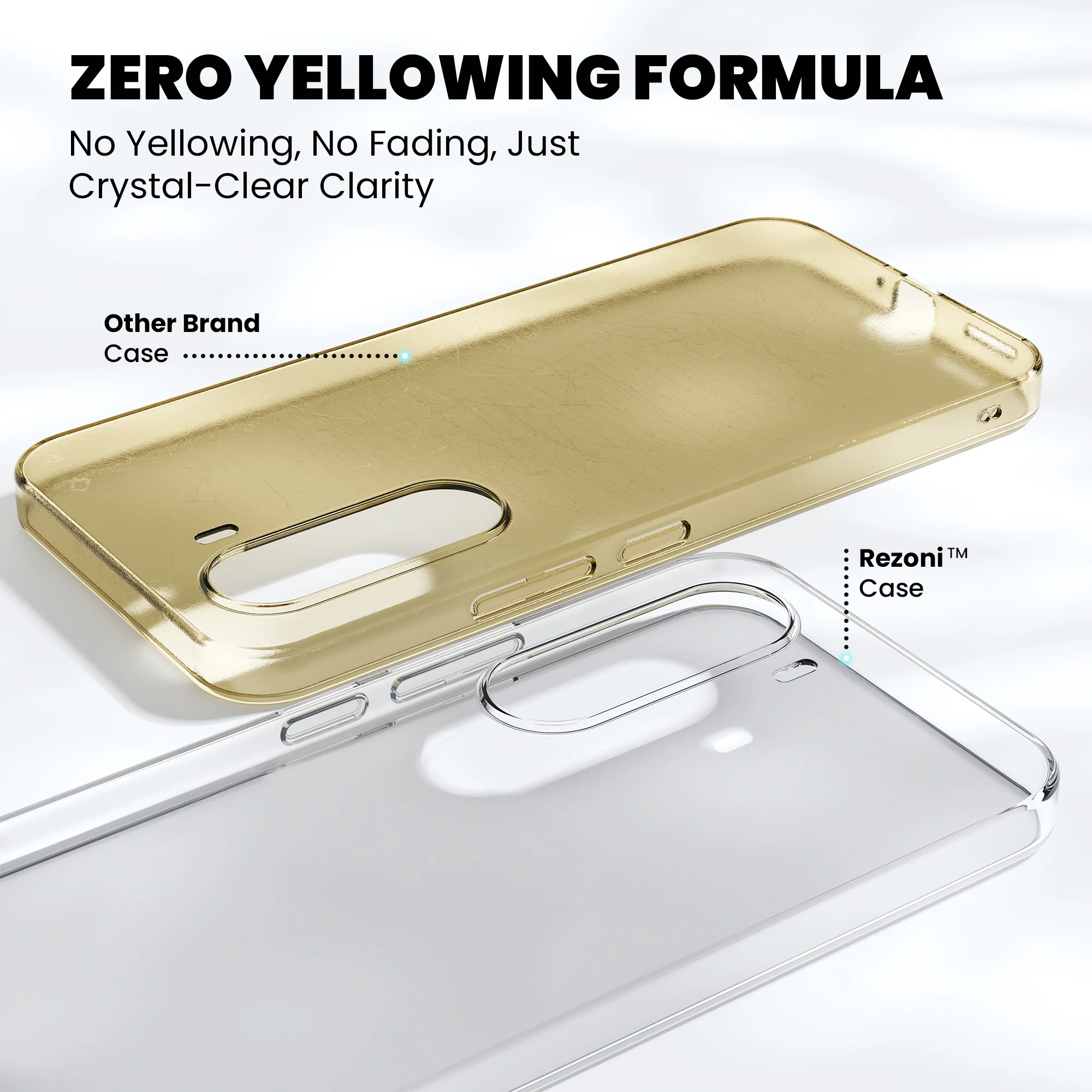 Anti-Yellow Clear Case - Realme C30 - Image 4