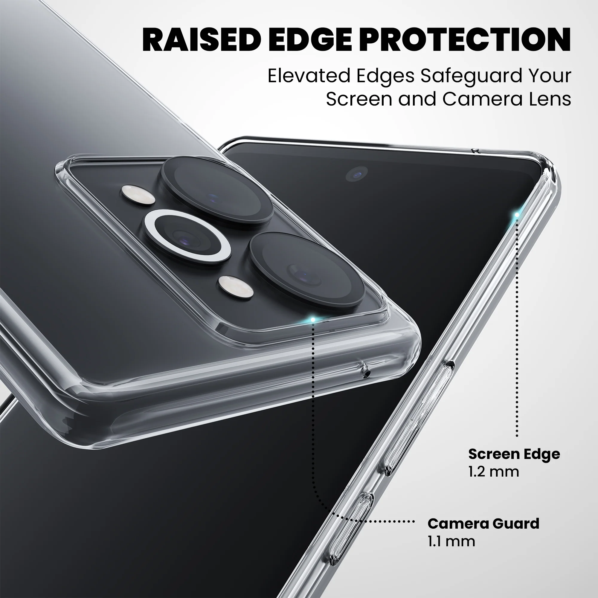 Anti-Yellow Clear Case - Realme C53 - Image 6