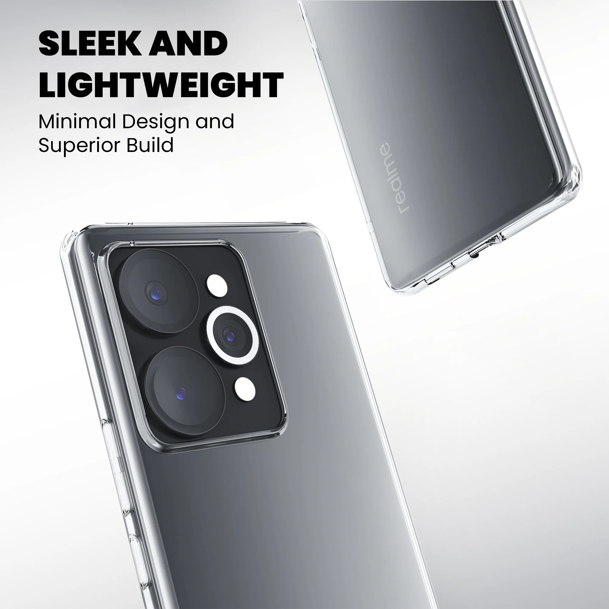 Anti-Yellow Clear Case - Realme C55 - Image 2