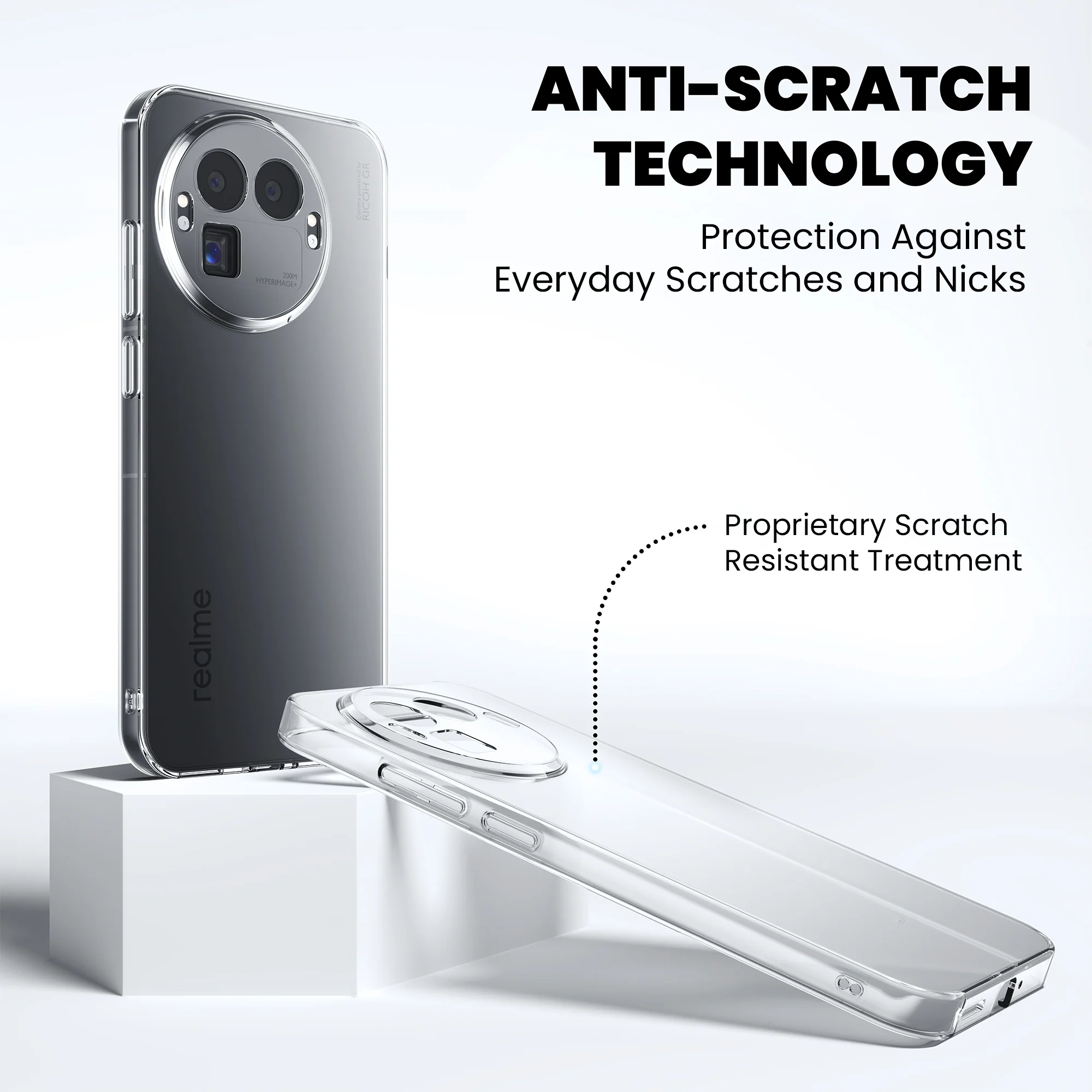 Anti-Yellow Clear Case - Realme C65 5G - Image 7