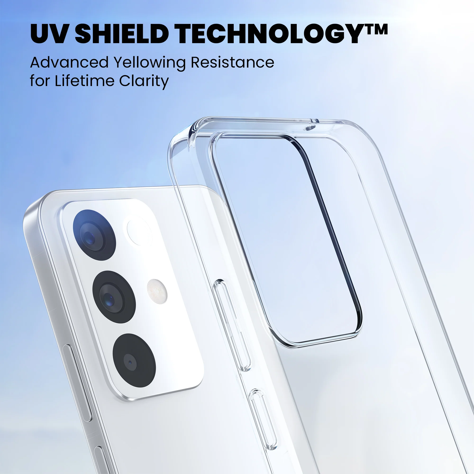 Anti-Yellow Clear Case - Realme C73 5G - Image 3