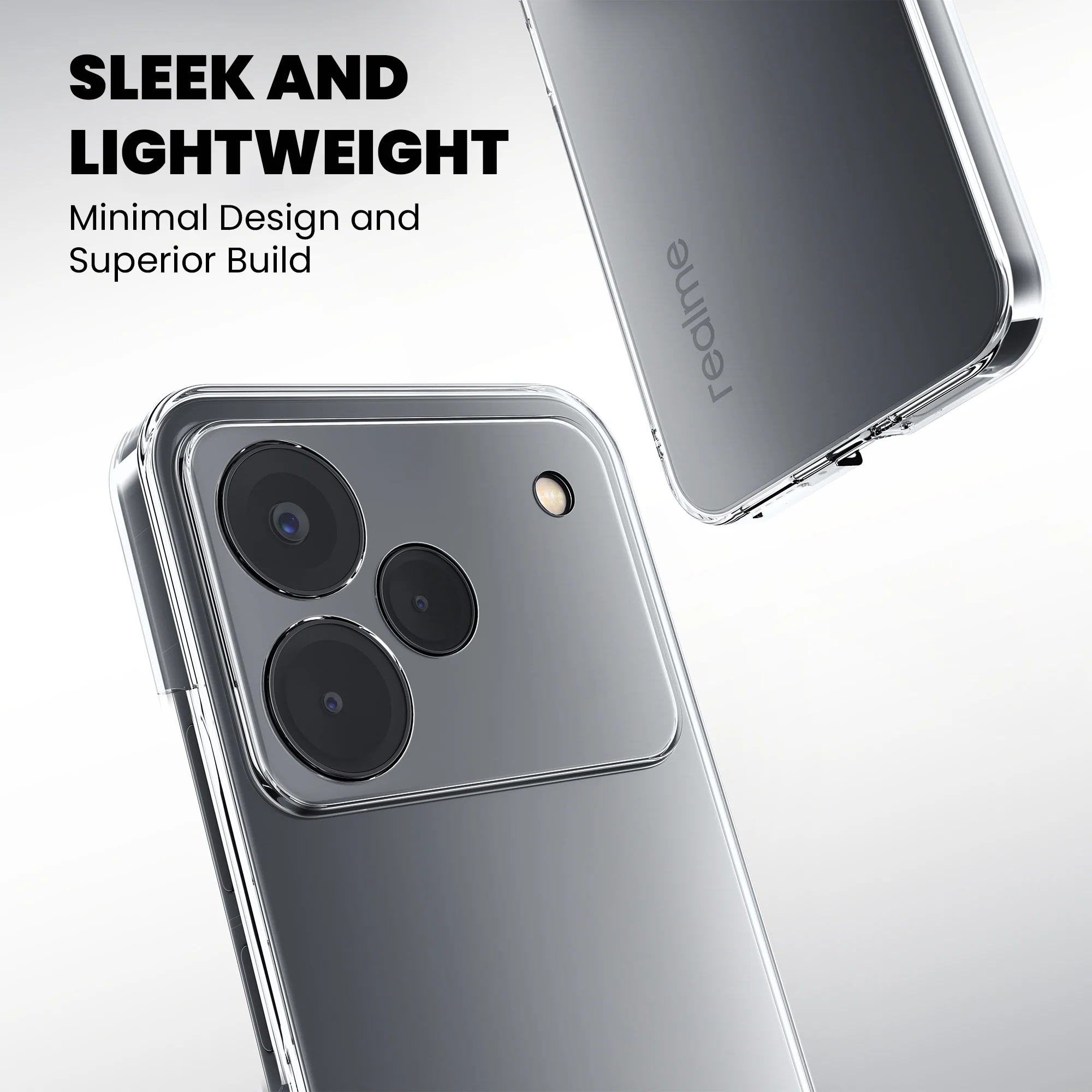 Anti-Yellow Clear Case - Realme GT 6 - Image 2