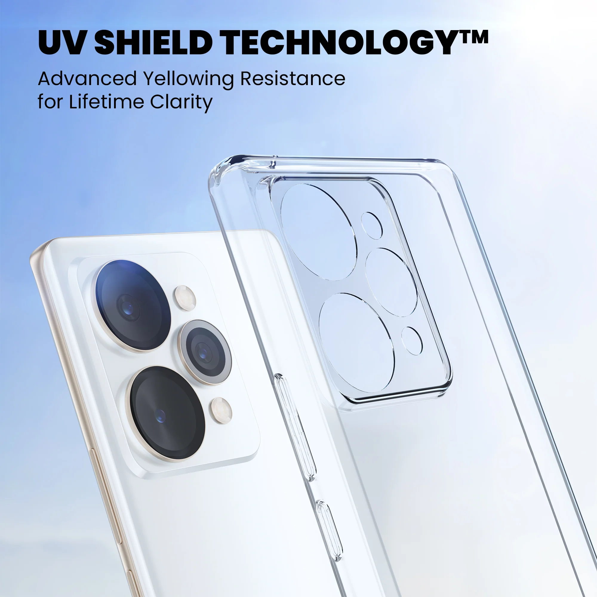 Anti-Yellow Clear Case - Realme GT 7 Pro - Image 3