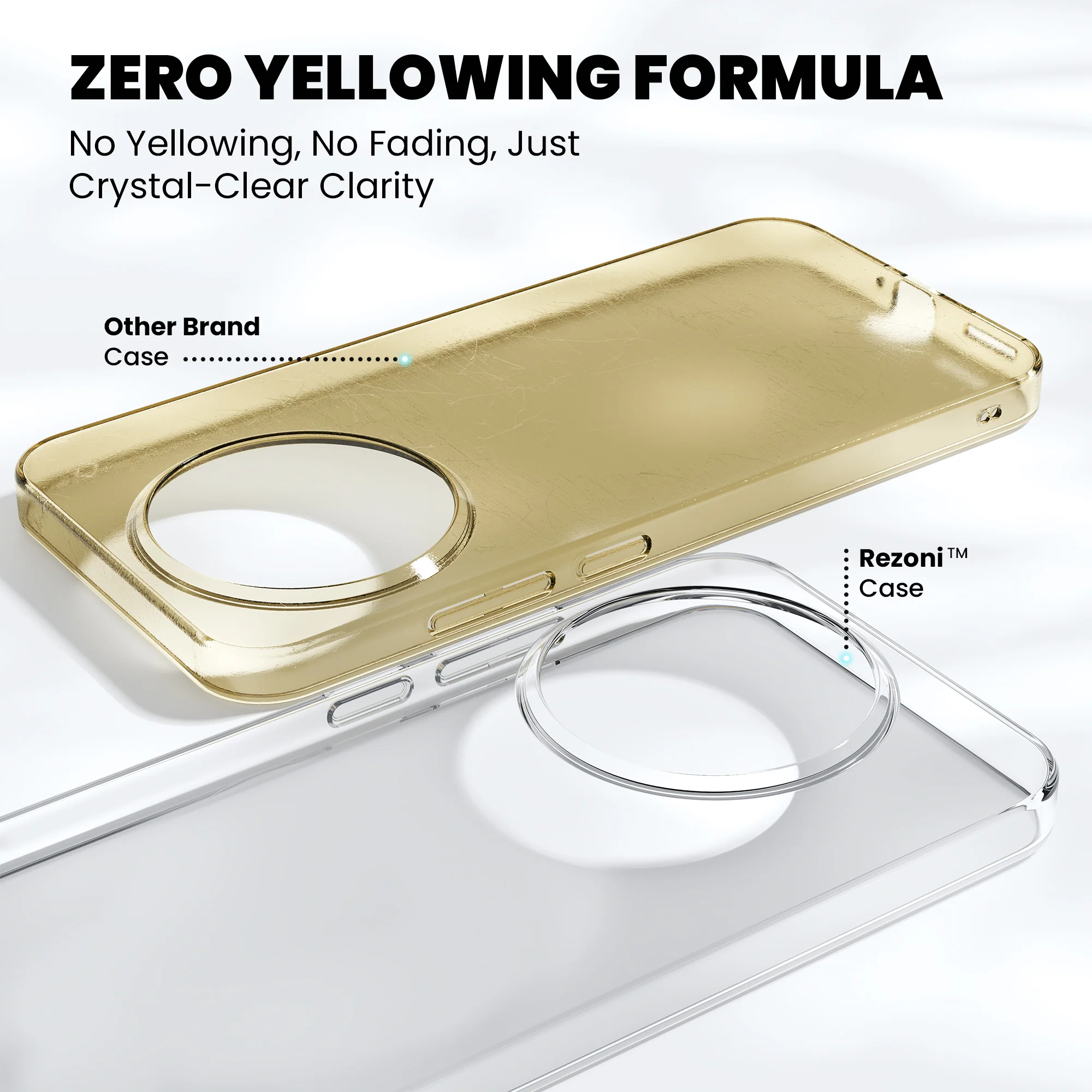 Anti-Yellow Clear Case - Realme - Image 4