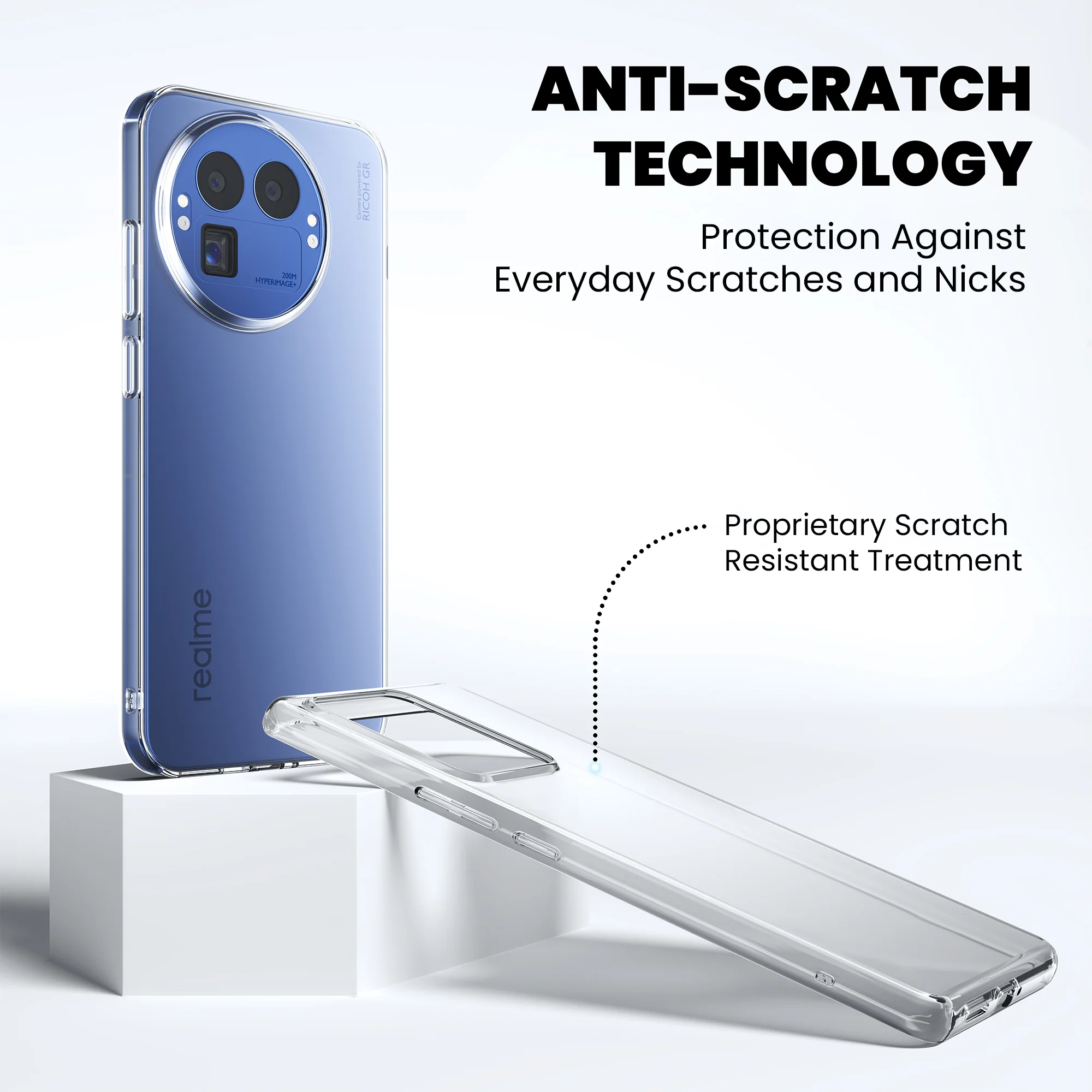 Anti-Yellow Clear Case - Realme - Image 7