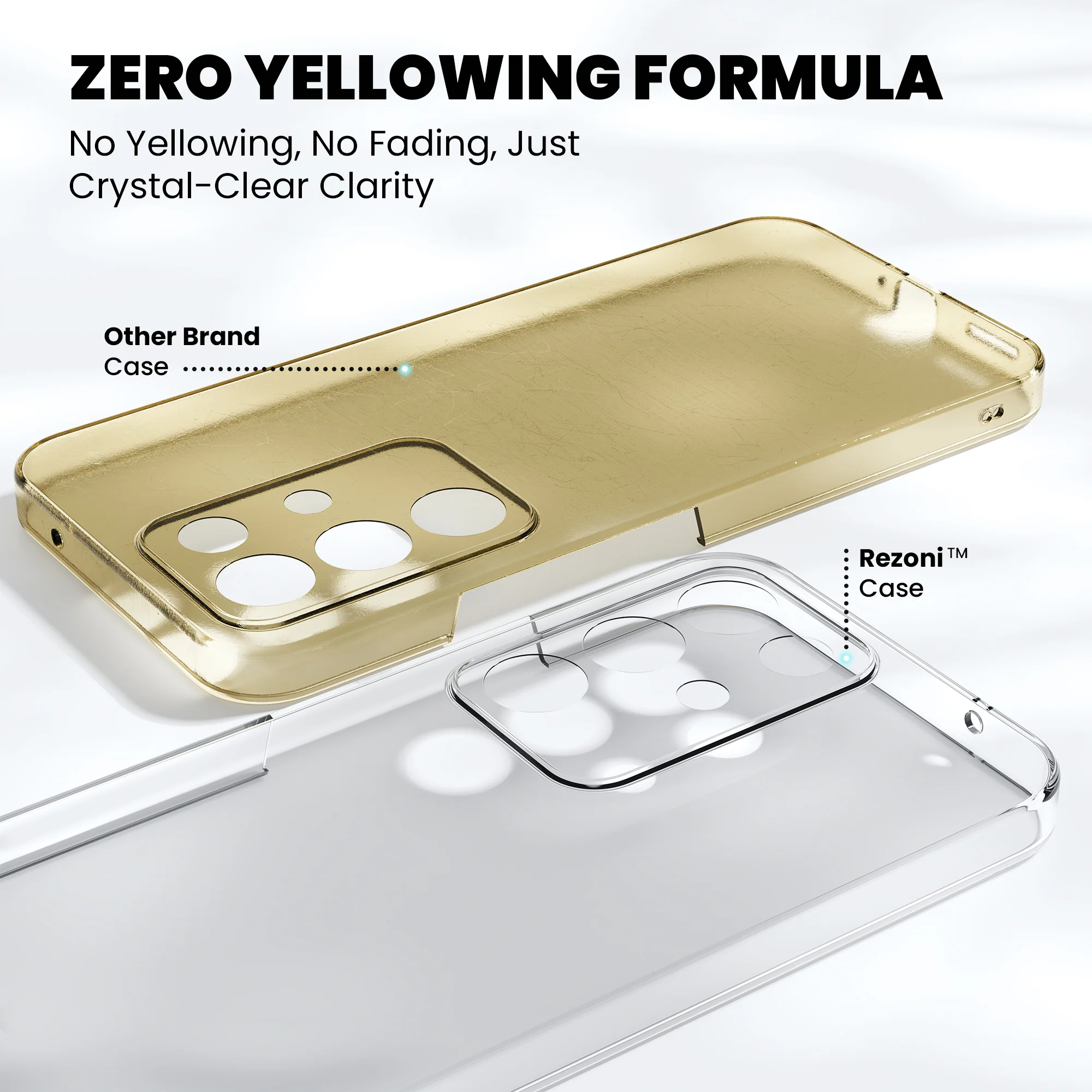 Anti-Yellow Clear Case - Realme GT Master Edition - Image 4