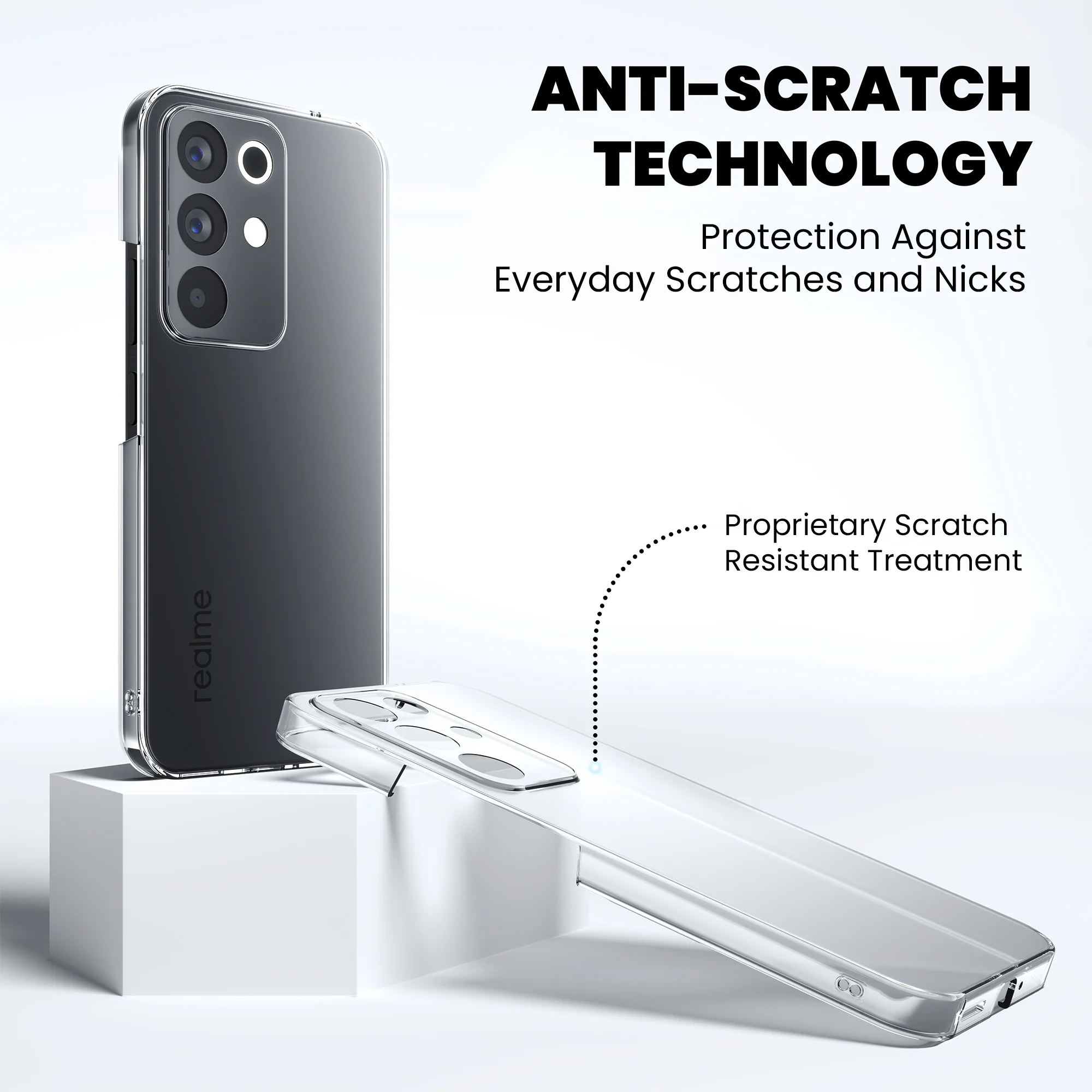 Anti-Yellow Clear Case - Realme GT Master Edition - Image 7