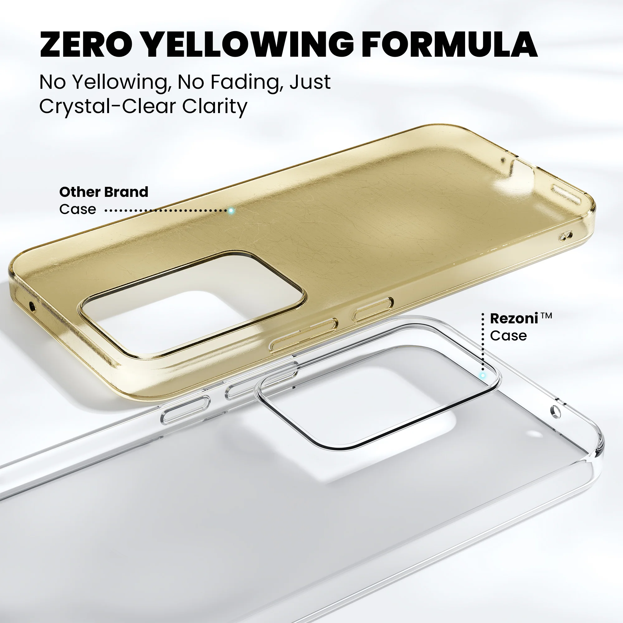 Anti-Yellow Clear Case - Realme Narzo 80 Lite 5G - Image 4