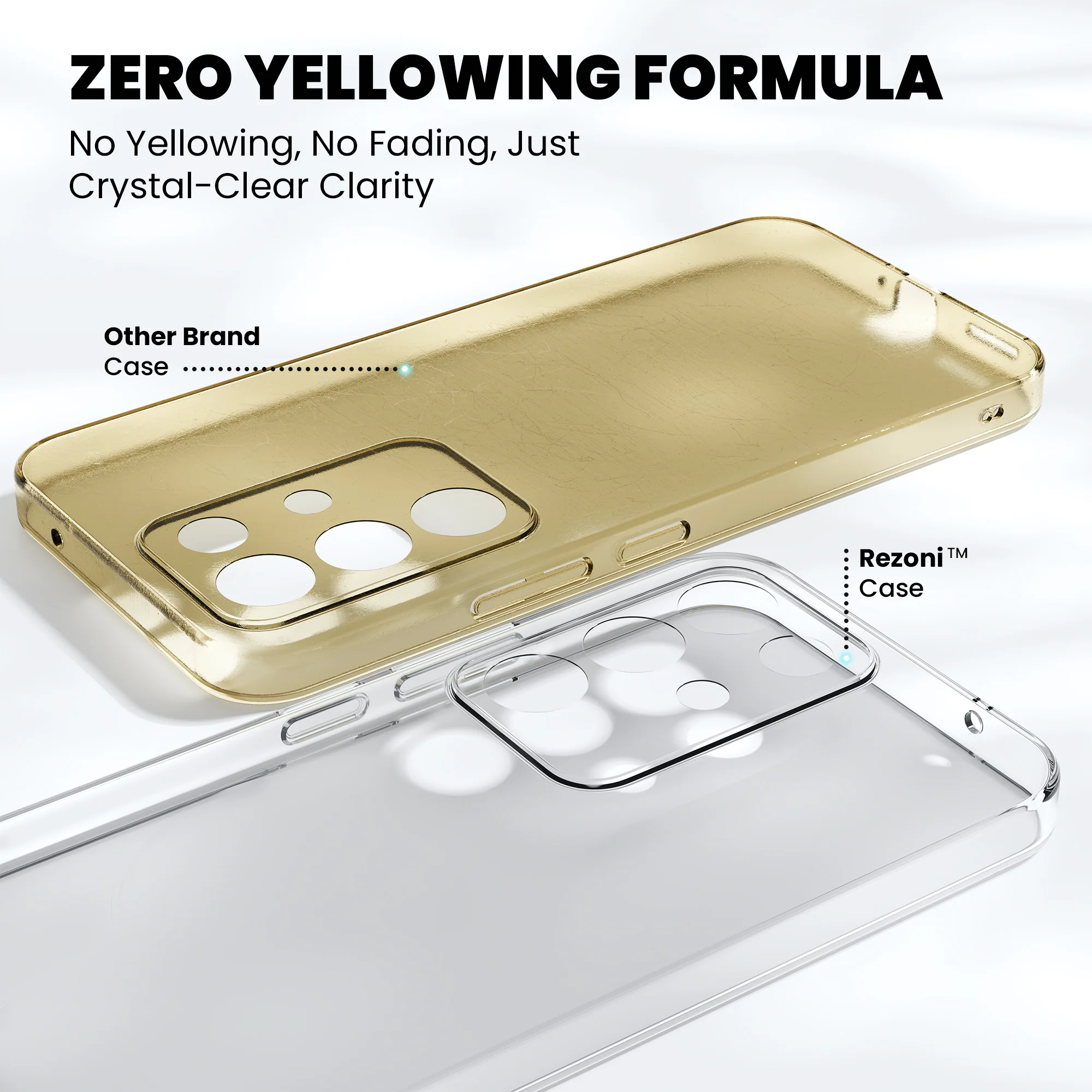 Anti-Yellow Clear Case - Realme Narzo 80x 5G - Image 4