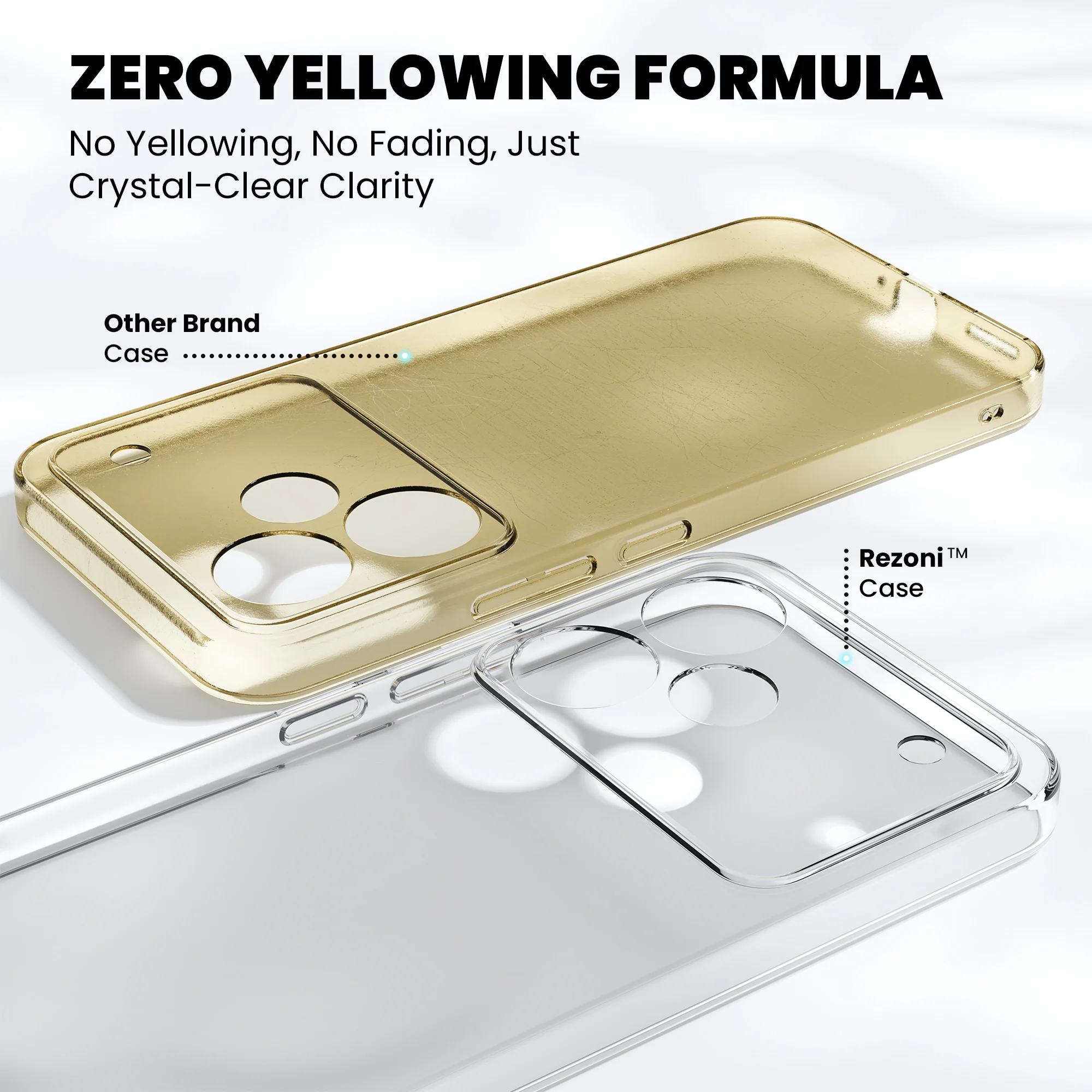 Anti-Yellow Clear Case - Realme P4 5G - Image 4