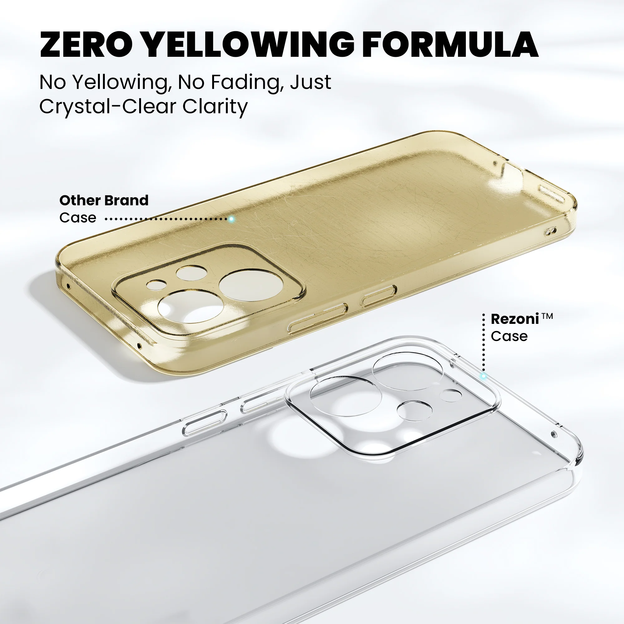 Anti-Yellow Clear Case - Realme P4 Power 5G - Image 4