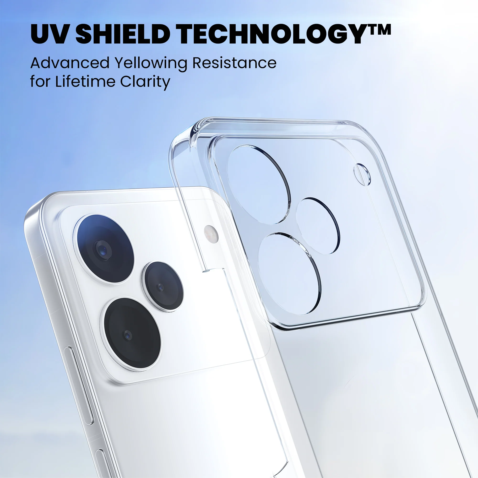 Anti-Yellow Clear Case - Realme P4 Pro 5G - Image 3