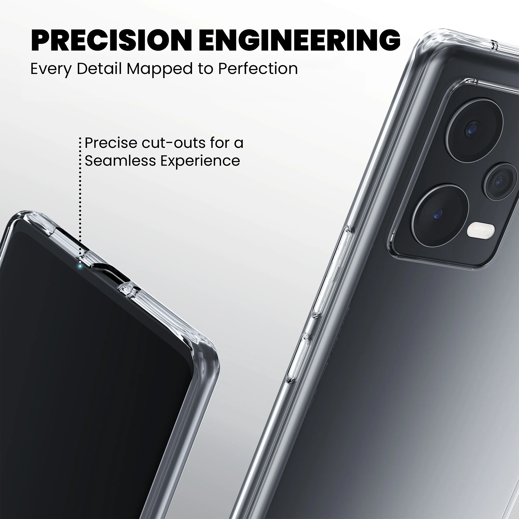 Anti-Yellow Clear Case - Redmi 12C - Image 8