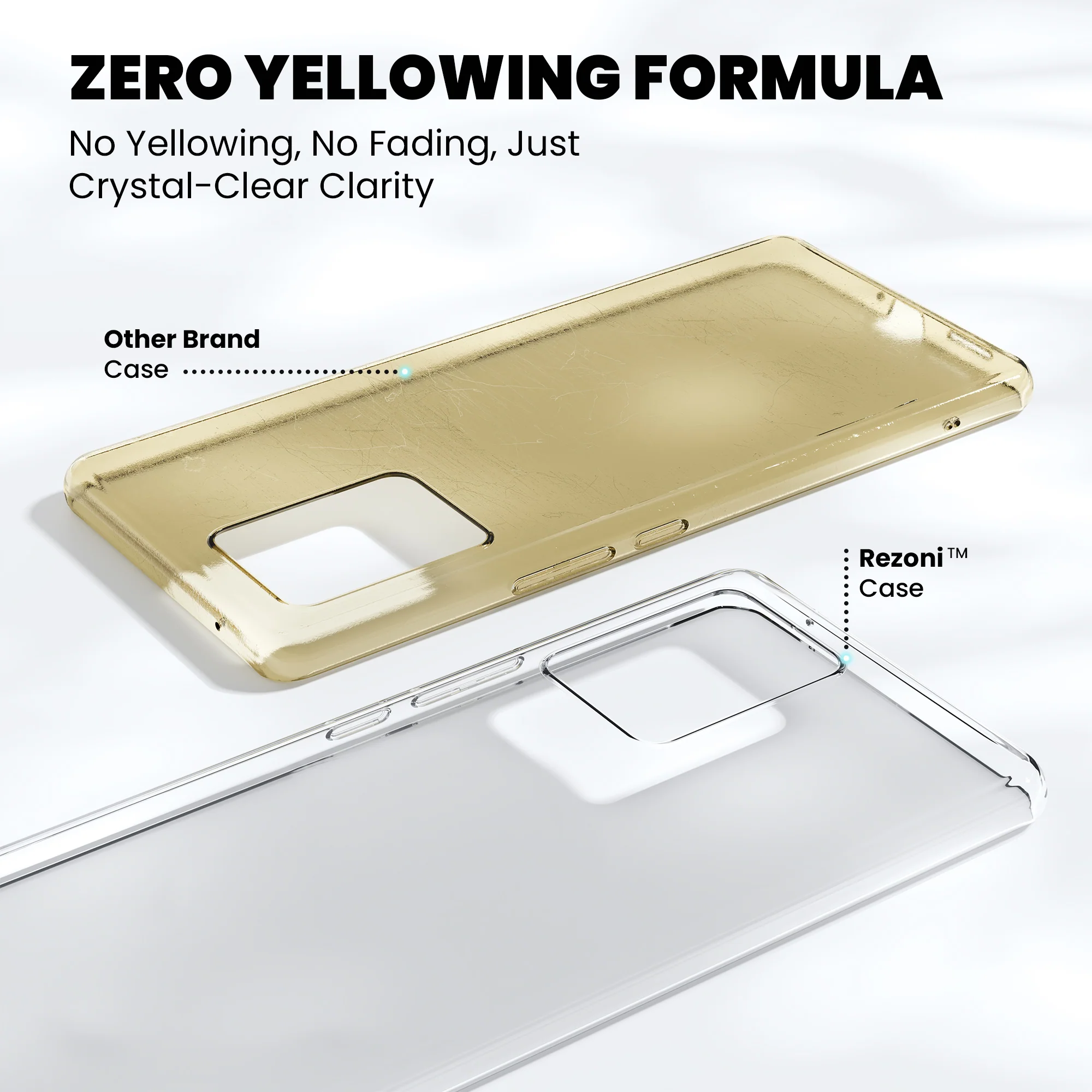 Anti-Yellow Clear Case - Redmi 13C 4G - Image 4