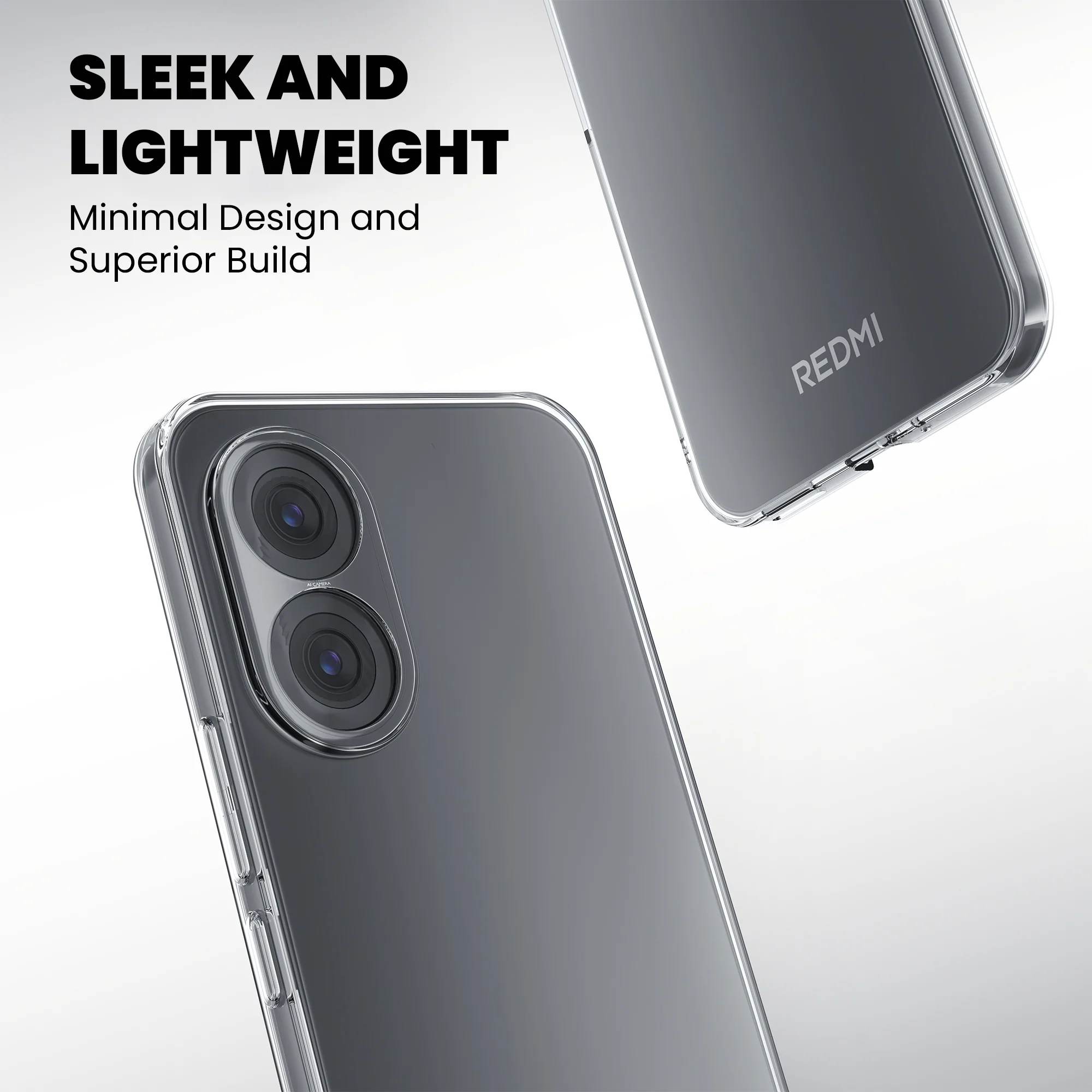 Anti-Yellow Clear Case - Redmi 9 Power - Image 2