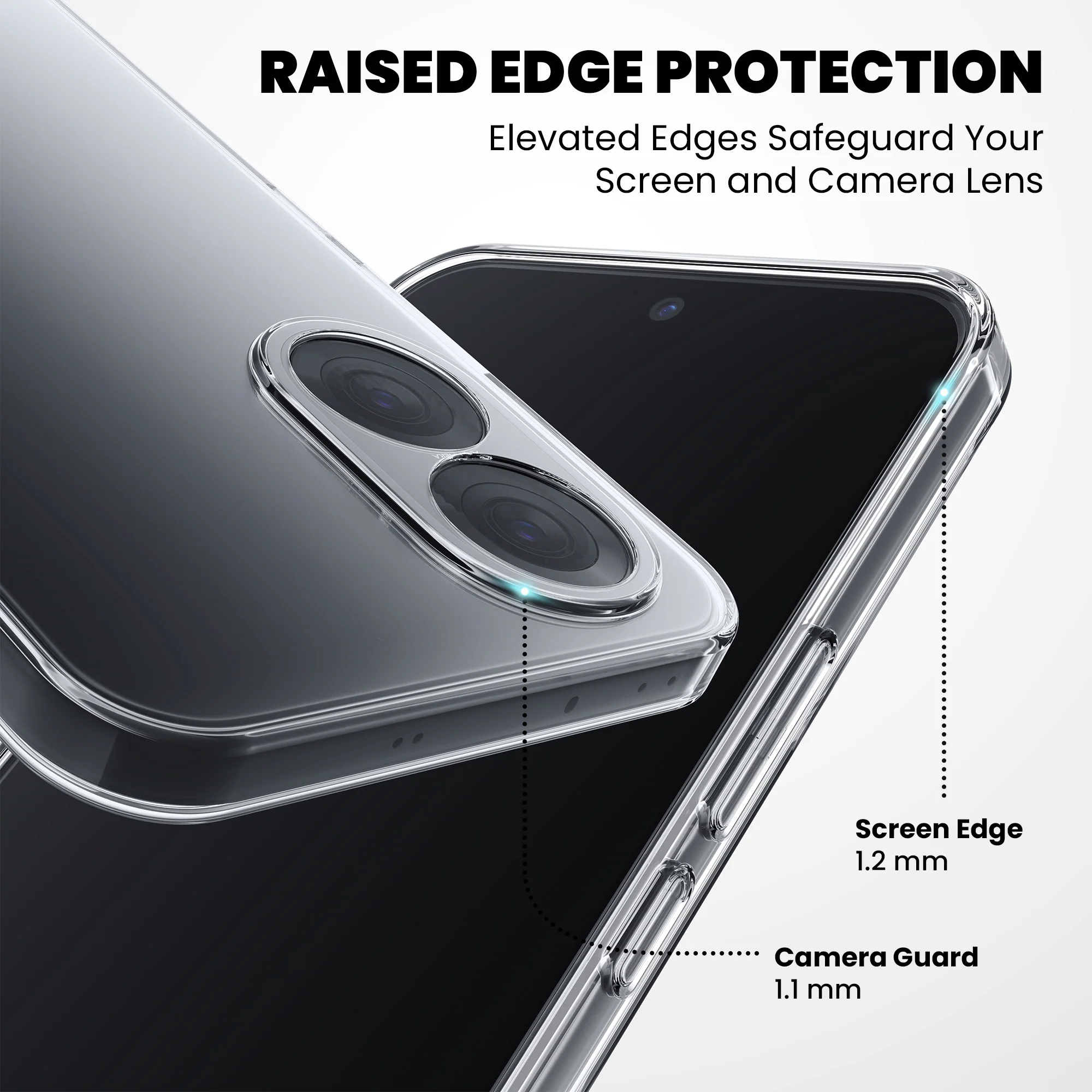 Anti-Yellow Clear Case - Redmi 9 Prime - Image 6