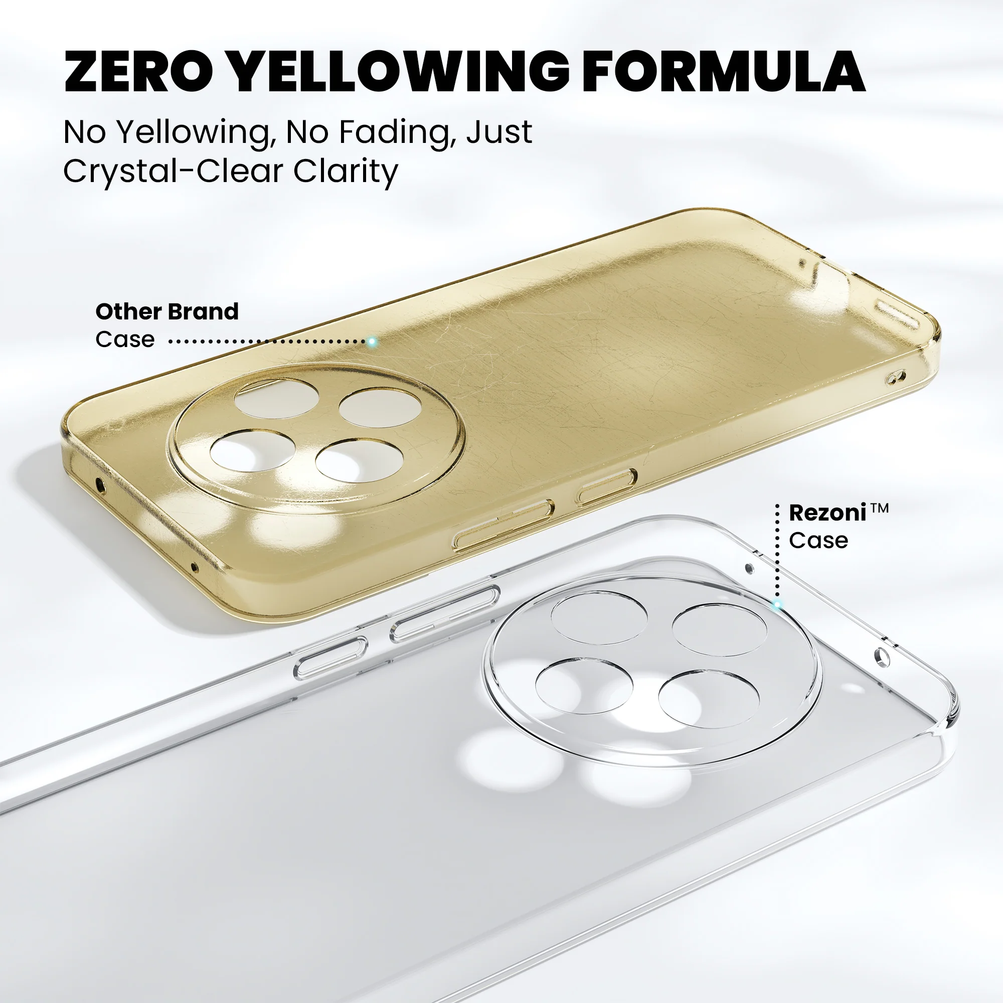 Anti-Yellow Clear Case - Redmi A3 - Image 4