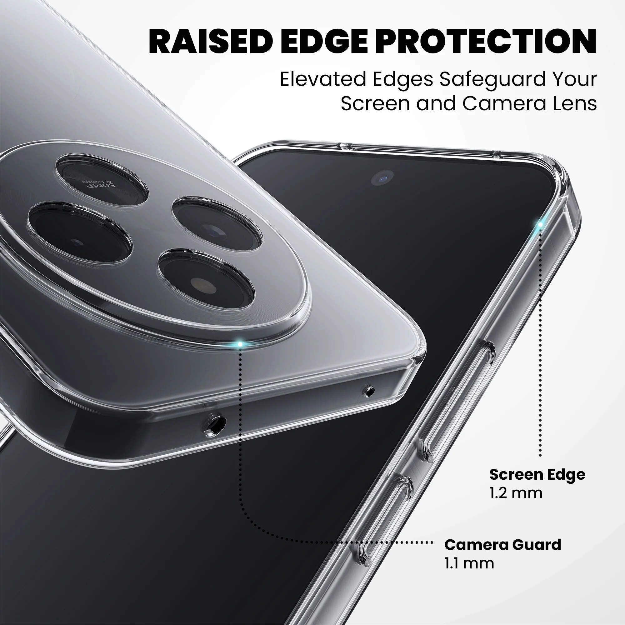 Anti-Yellow Clear Case - Redmi A4 5G - Image 6