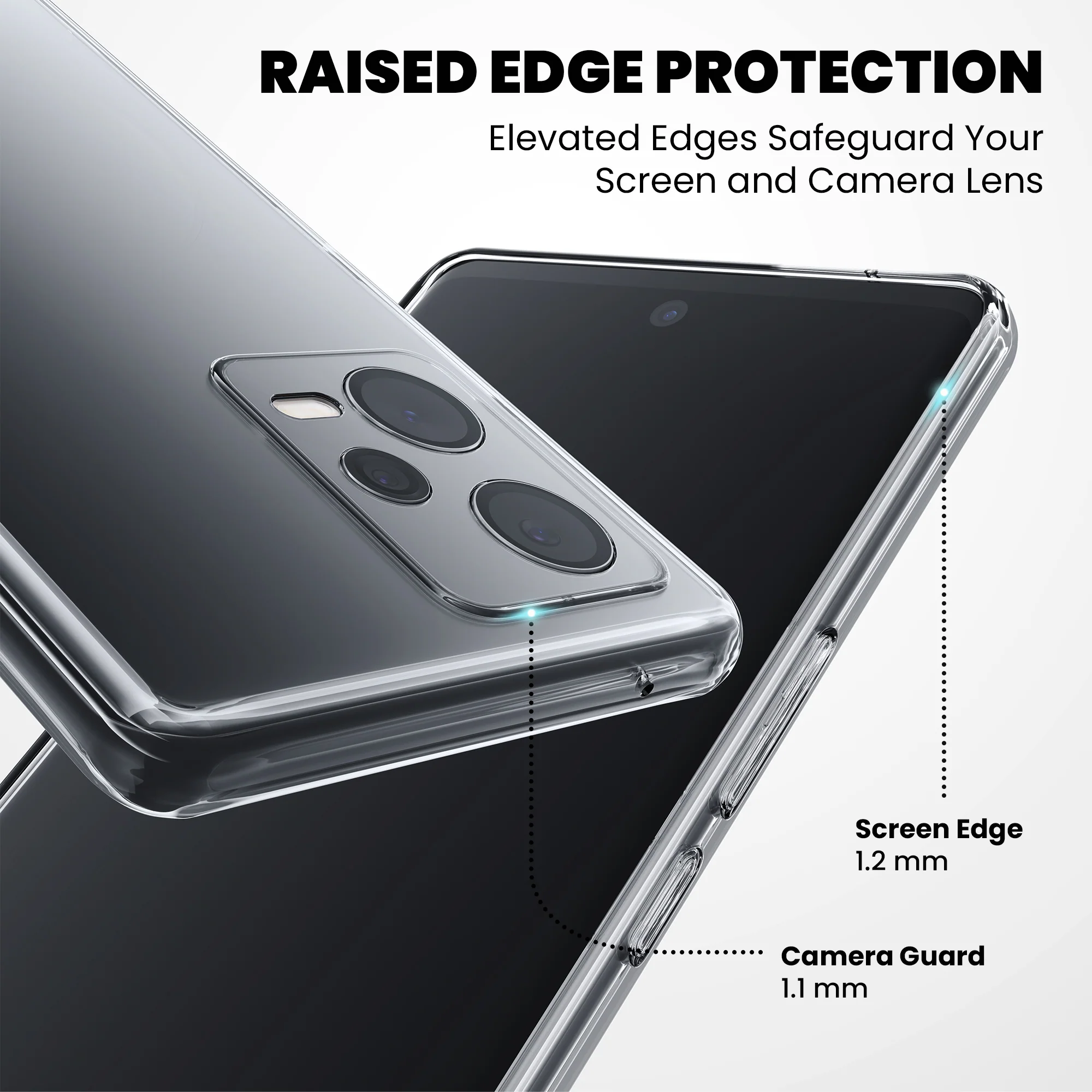 Anti-Yellow Clear Case - Redmi Note 10S - Image 6