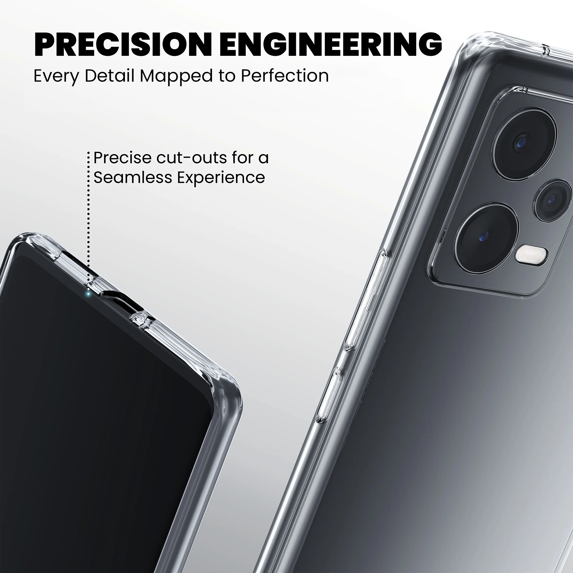 Anti-Yellow Clear Case - Redmi Note 10T 5G - Image 8