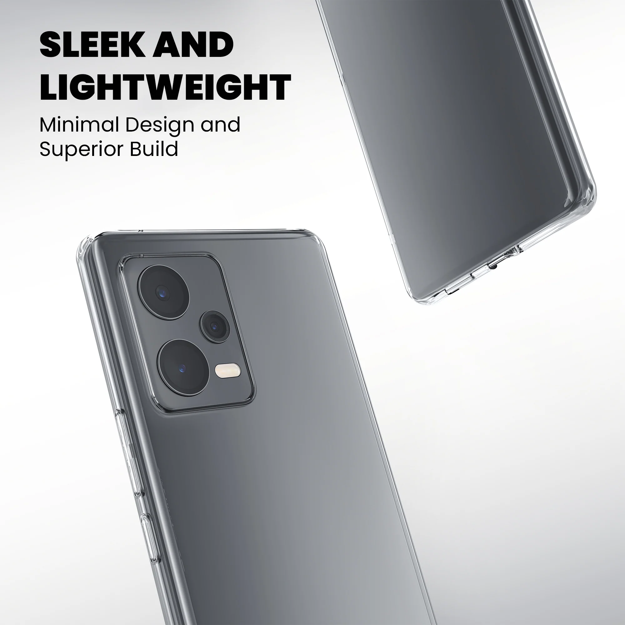 Anti-Yellow Clear Case - Redmi Note 11T 5G - Image 2