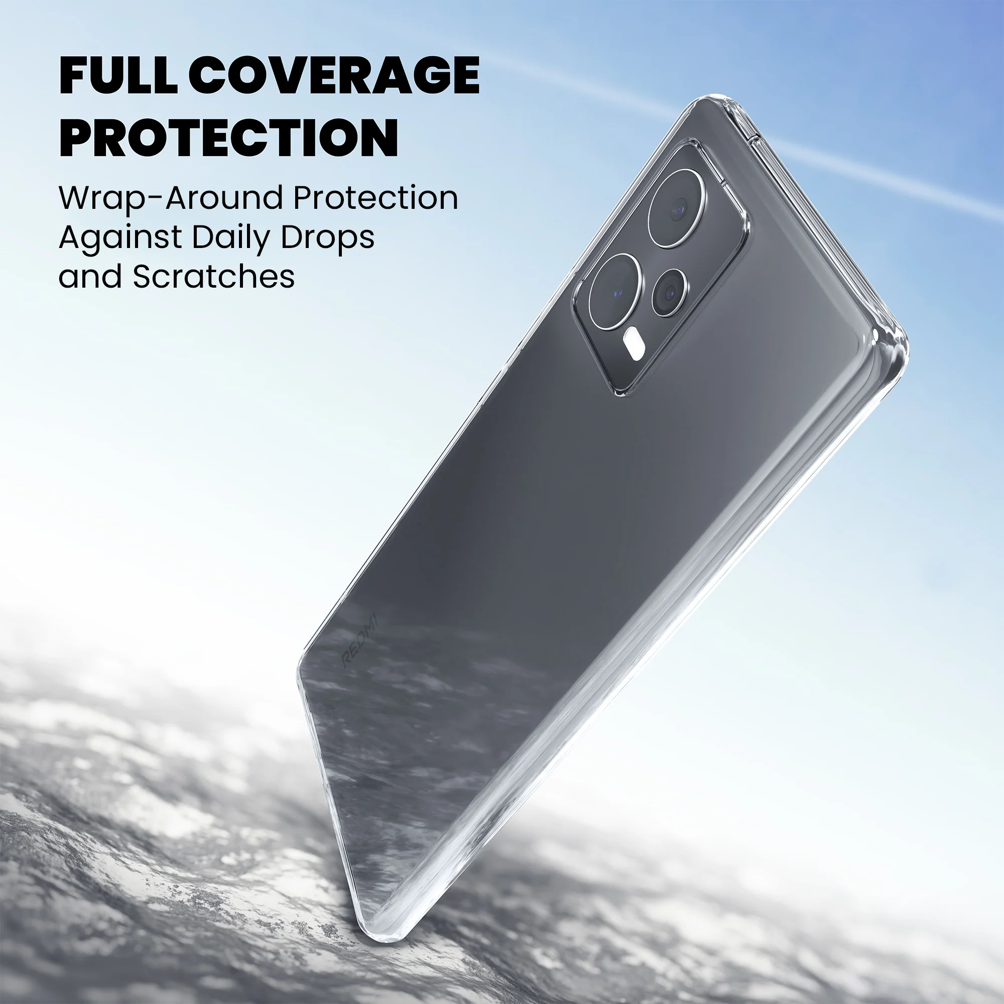 Anti-Yellow Clear Case - Redmi Note 11T 5G - Image 5