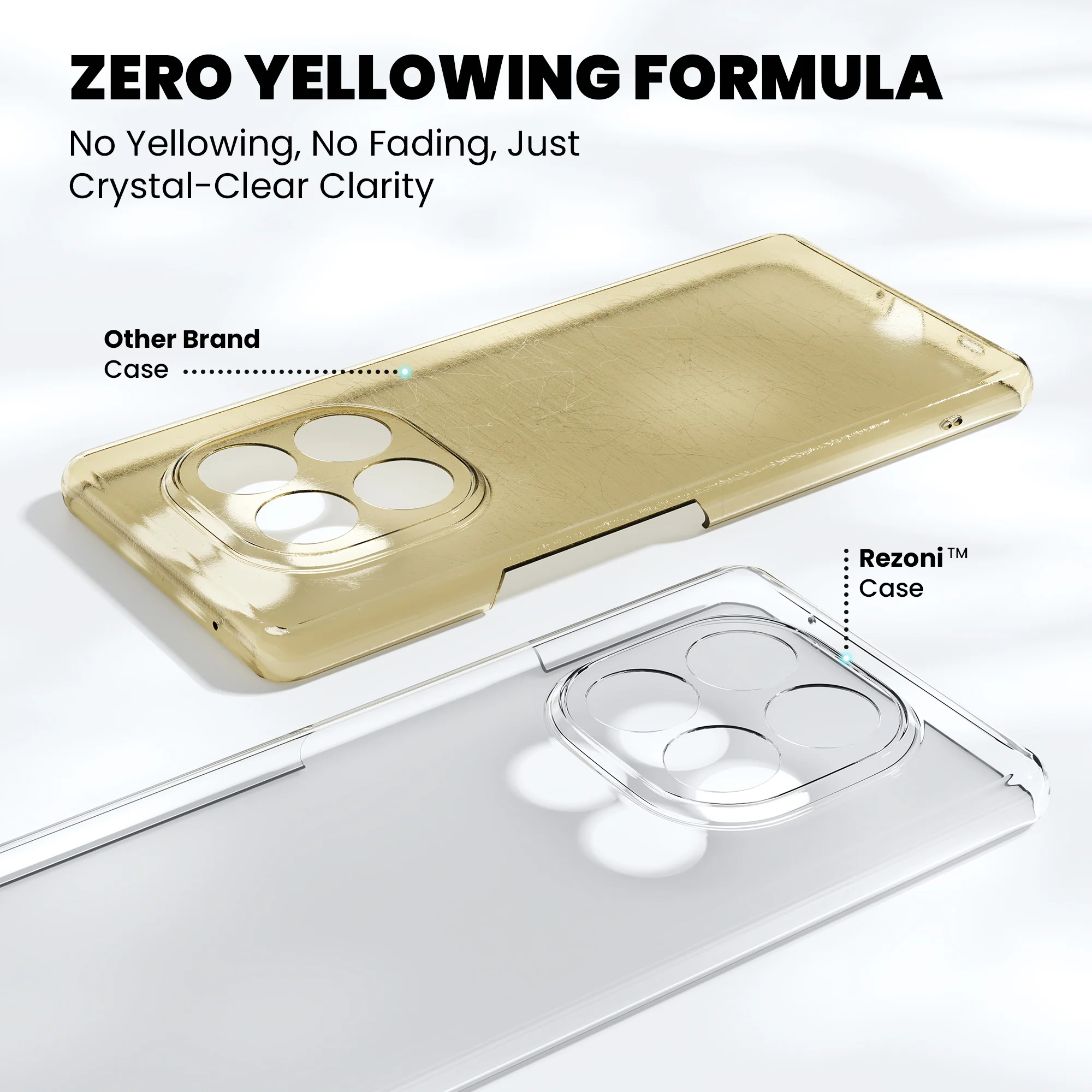 Anti-Yellow Clear Case - Redmi Note 15 5G - Image 4