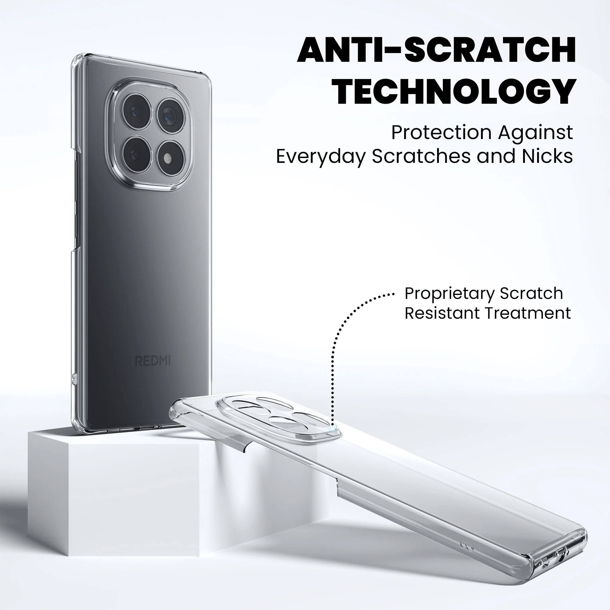 Anti-Yellow Clear Case - Redmi Note 15 5G - Image 7