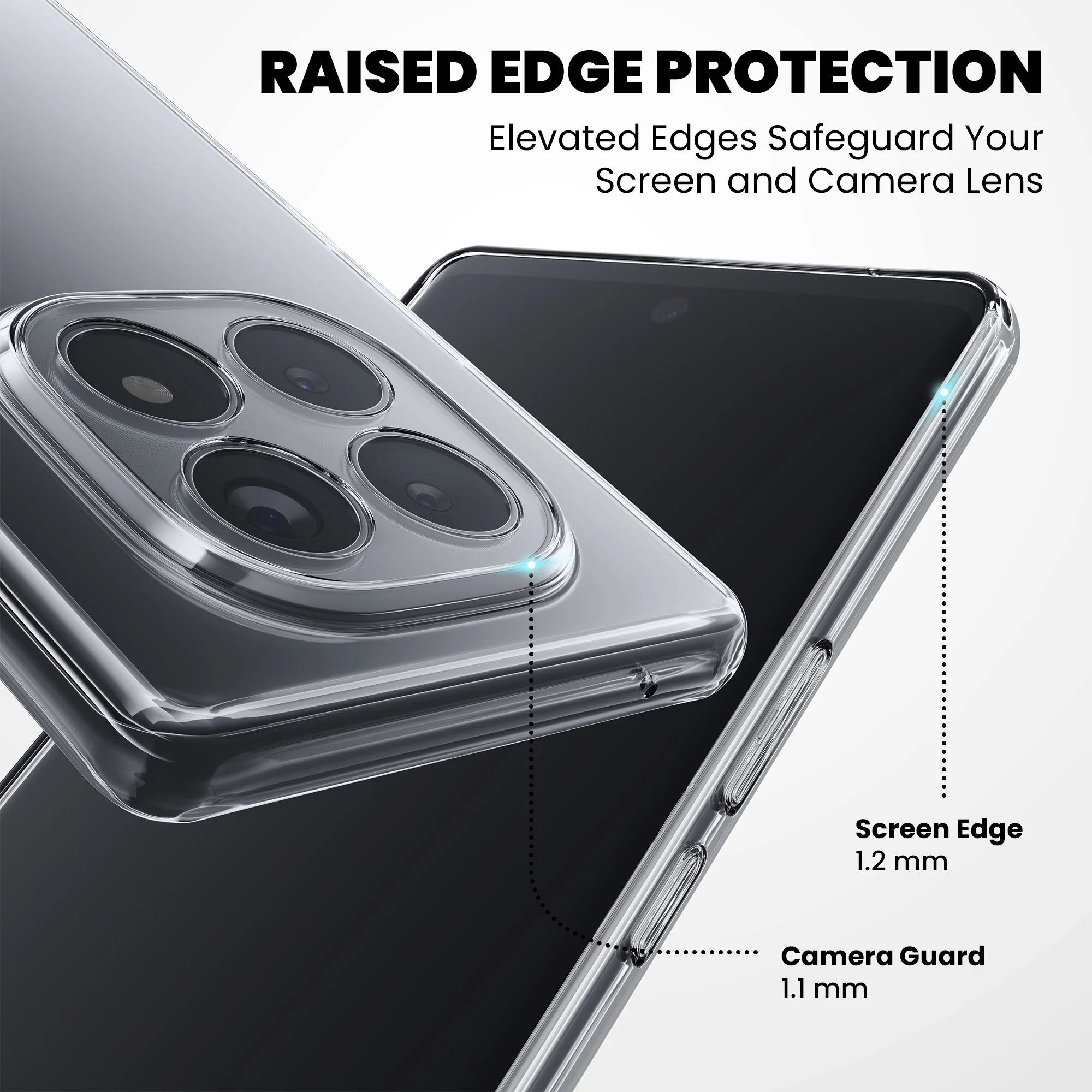 Anti-Yellow Clear Case - Redmi - Image 6