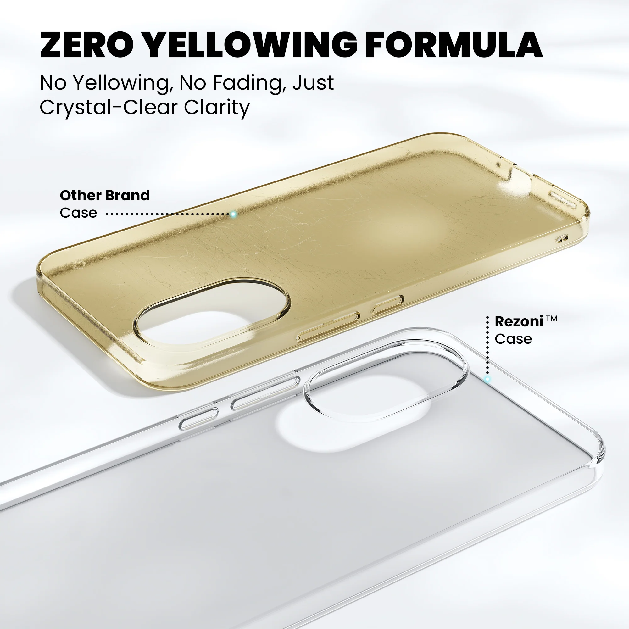 Anti-Yellow Clear Case - Redmi Note 8 - Image 4