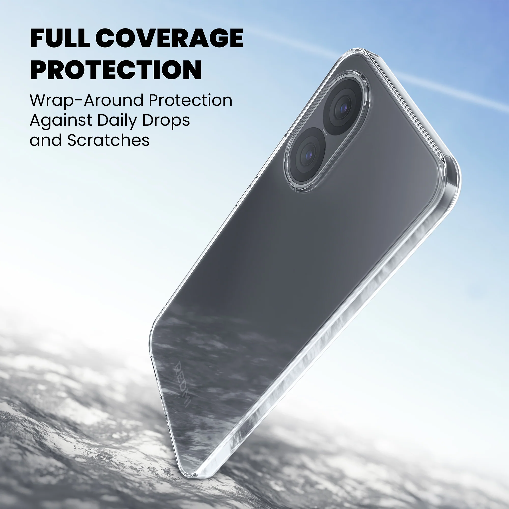 Anti-Yellow Clear Case - Redmi Note 8 Pro - Image 5