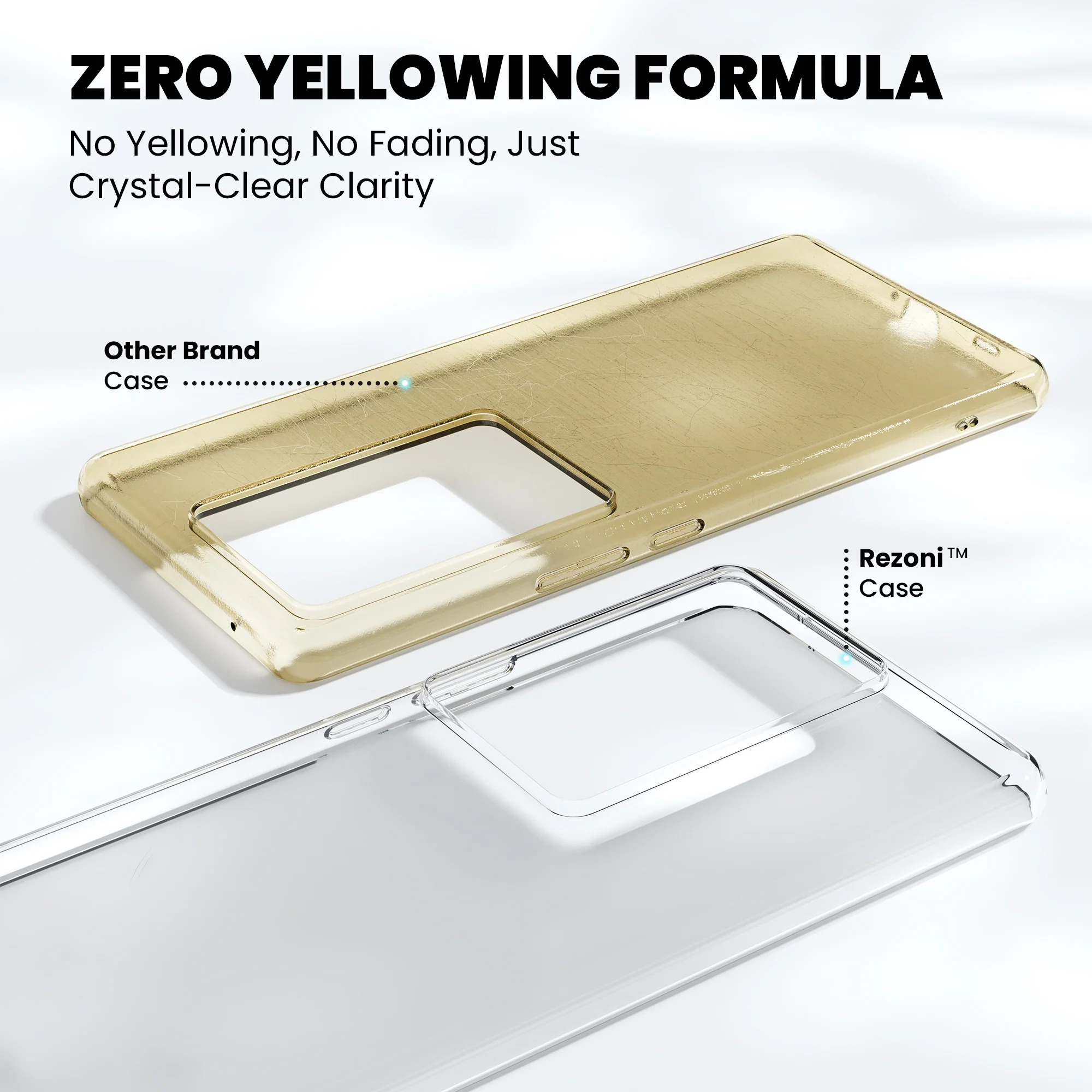 Anti-Yellow Clear Case - Vivo T3 Lite 5G - Image 4