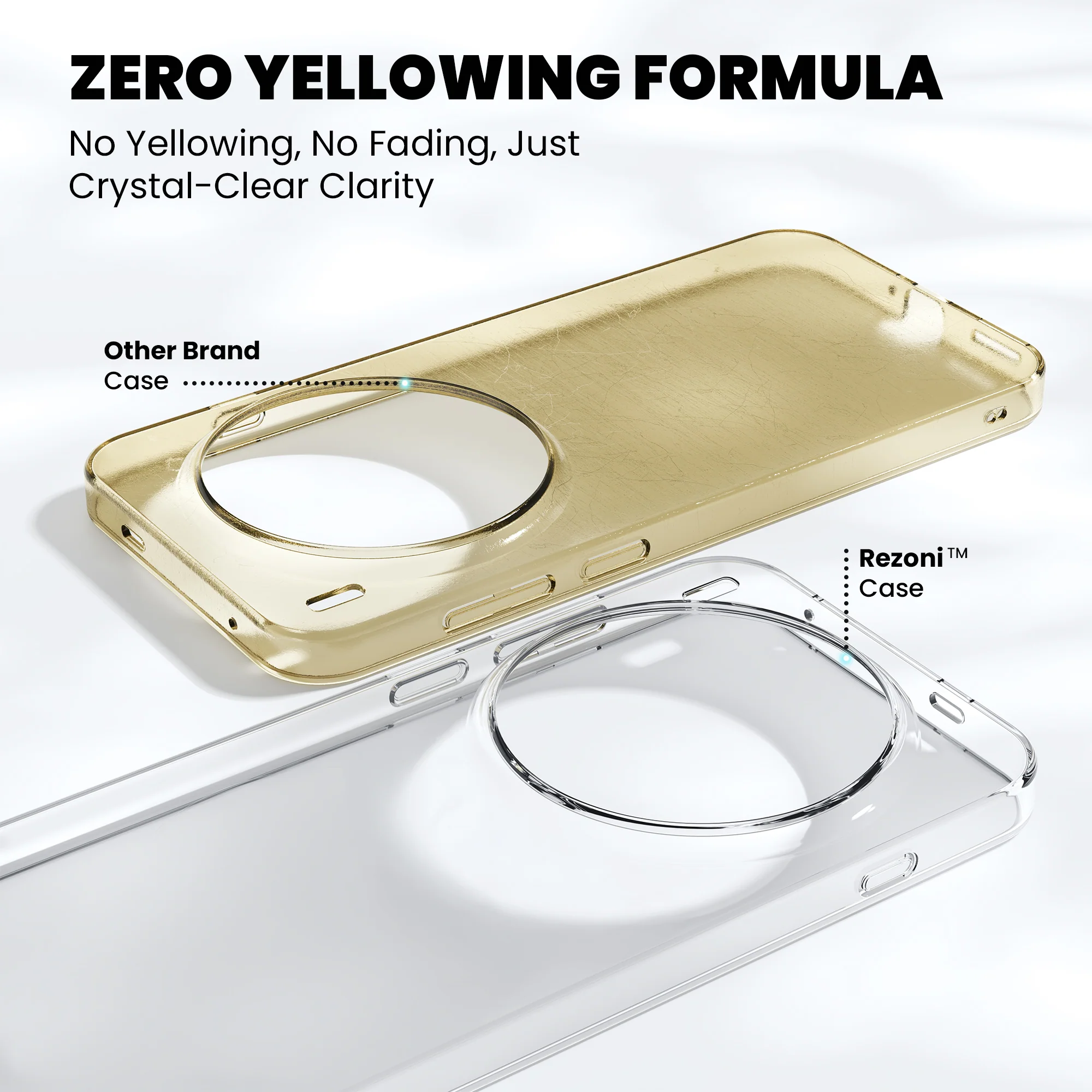Anti-Yellow Clear Case - Vivo T3 Pro 5G - Image 4