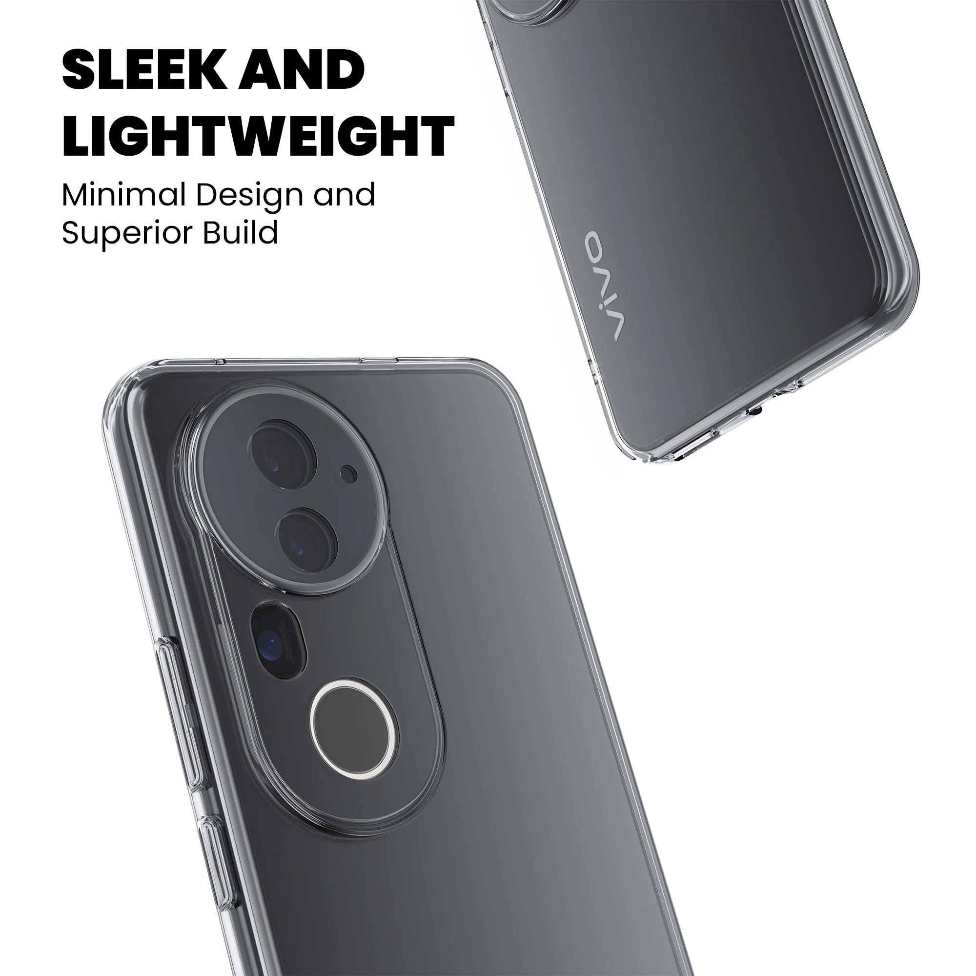 Anti-Yellow Clear Case - Vivo T4R - Image 2