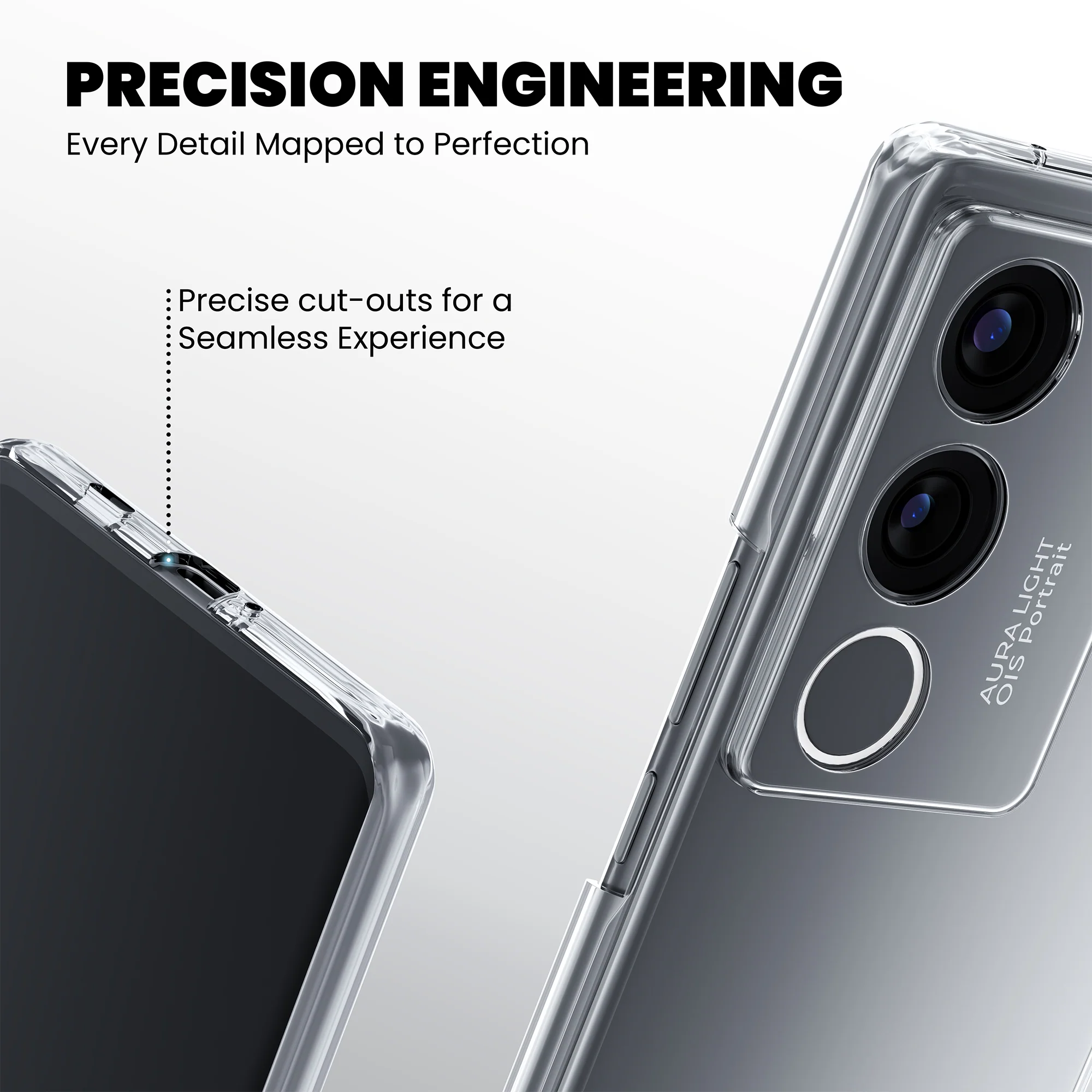 Anti-Yellow Clear Case - Vivo V27 Pro - Image 8