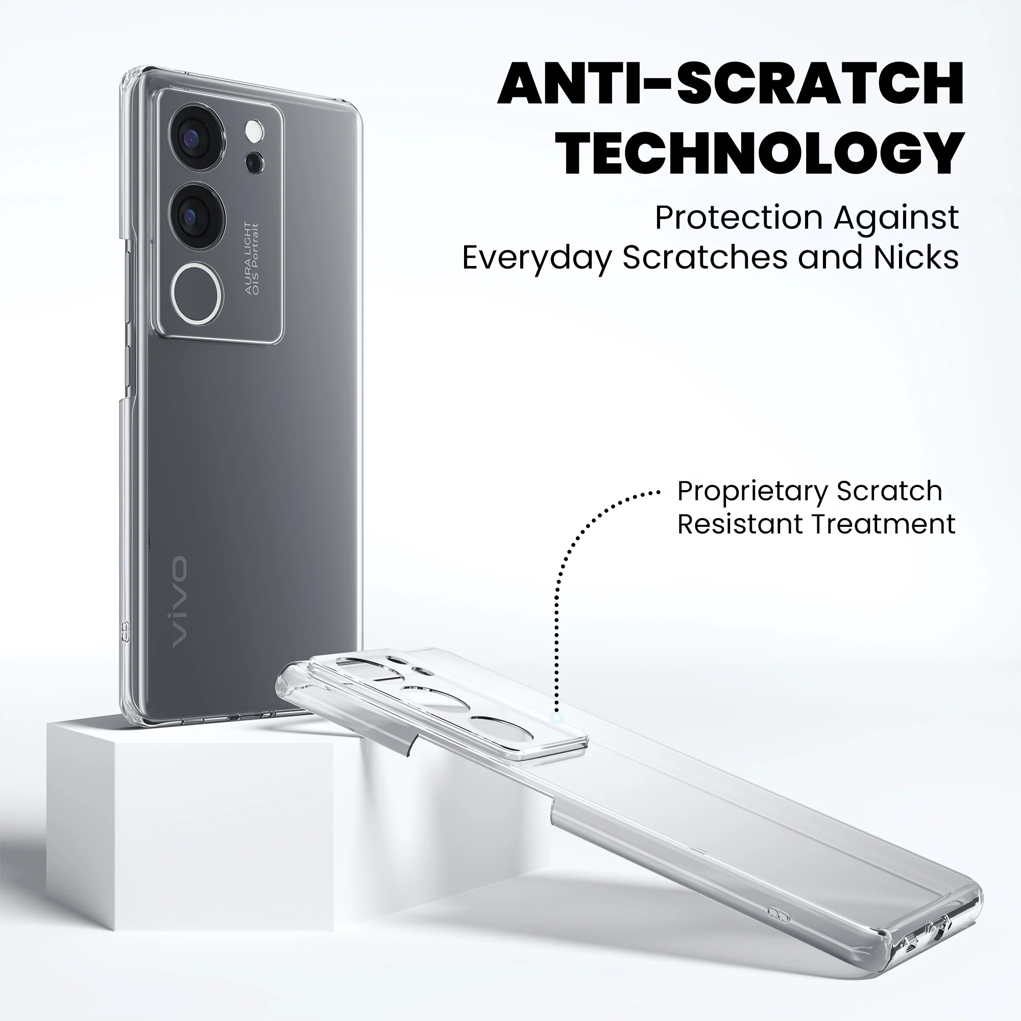Anti-Yellow Clear Case - Vivo V29 - Image 7