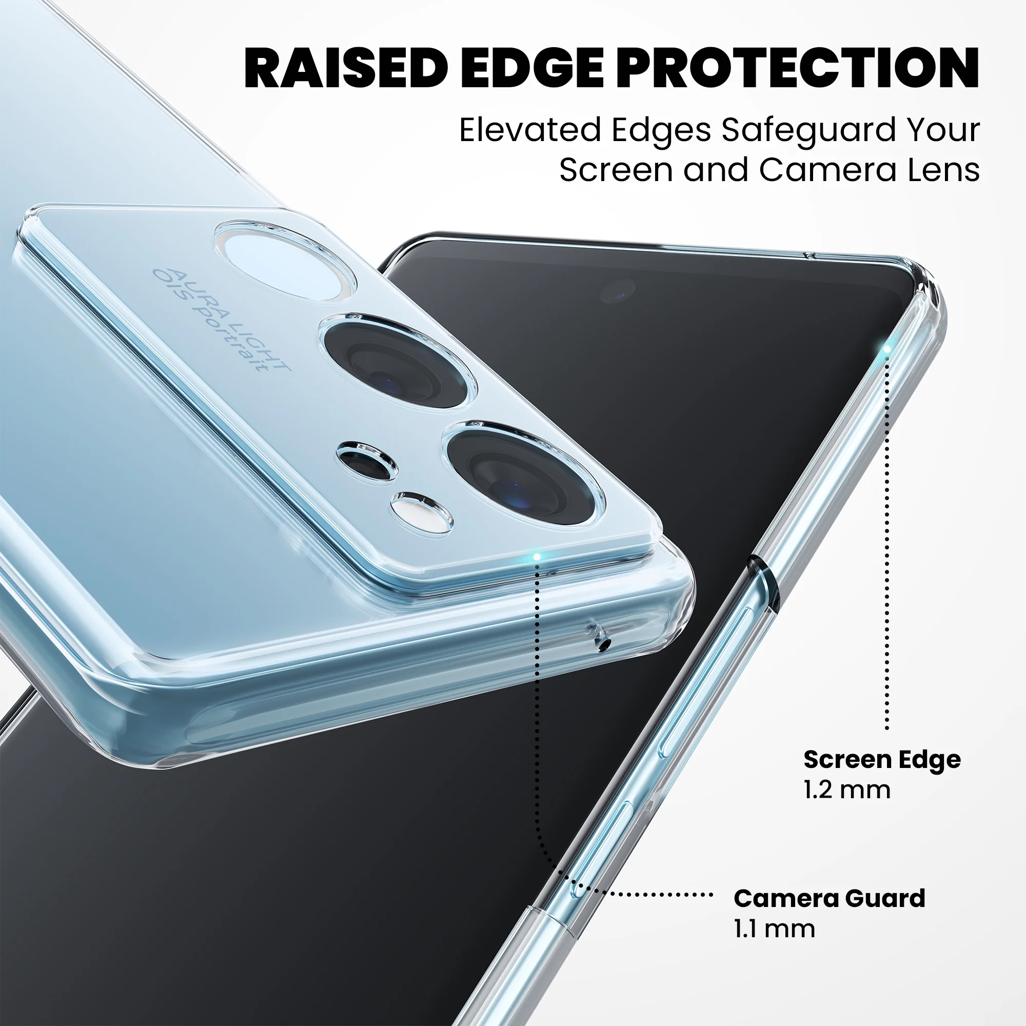 Anti-Yellow Clear Case - Vivo V29 Pro - Image 6