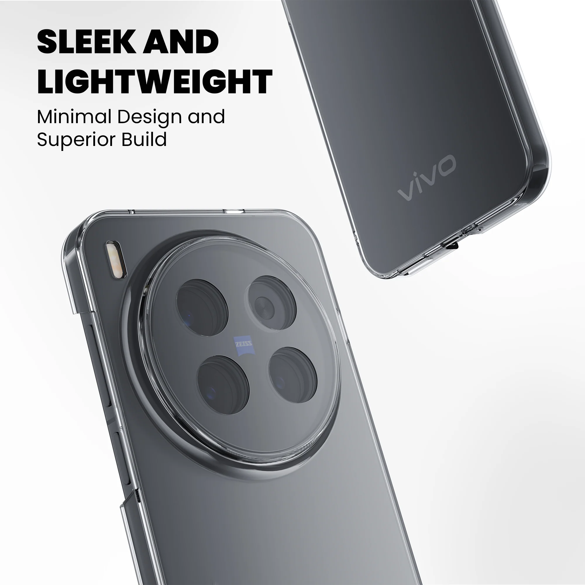 Anti-Yellow Clear Case - Vivo V30e - Image 2