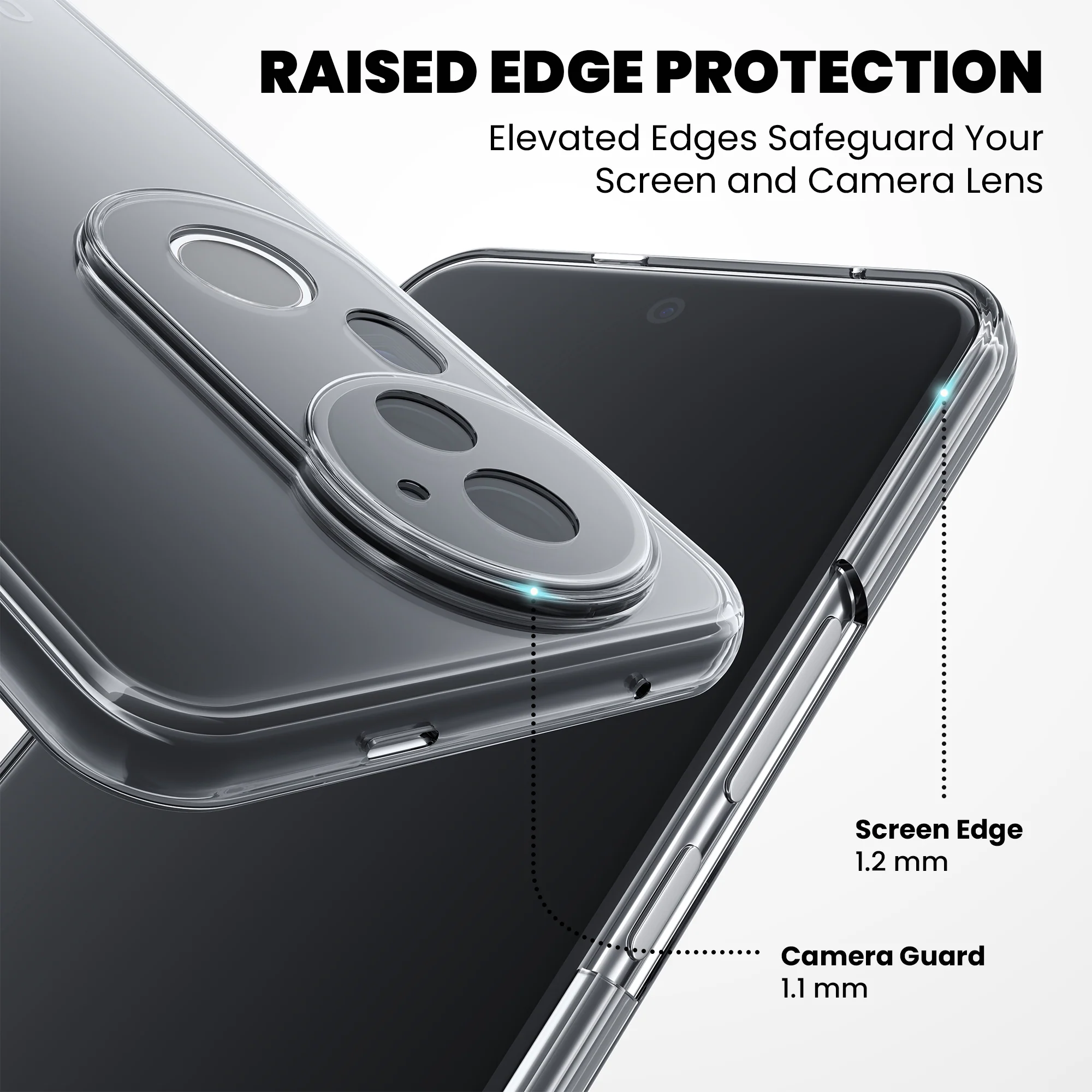 Anti-Yellow Clear Case - Vivo V40 - Image 6