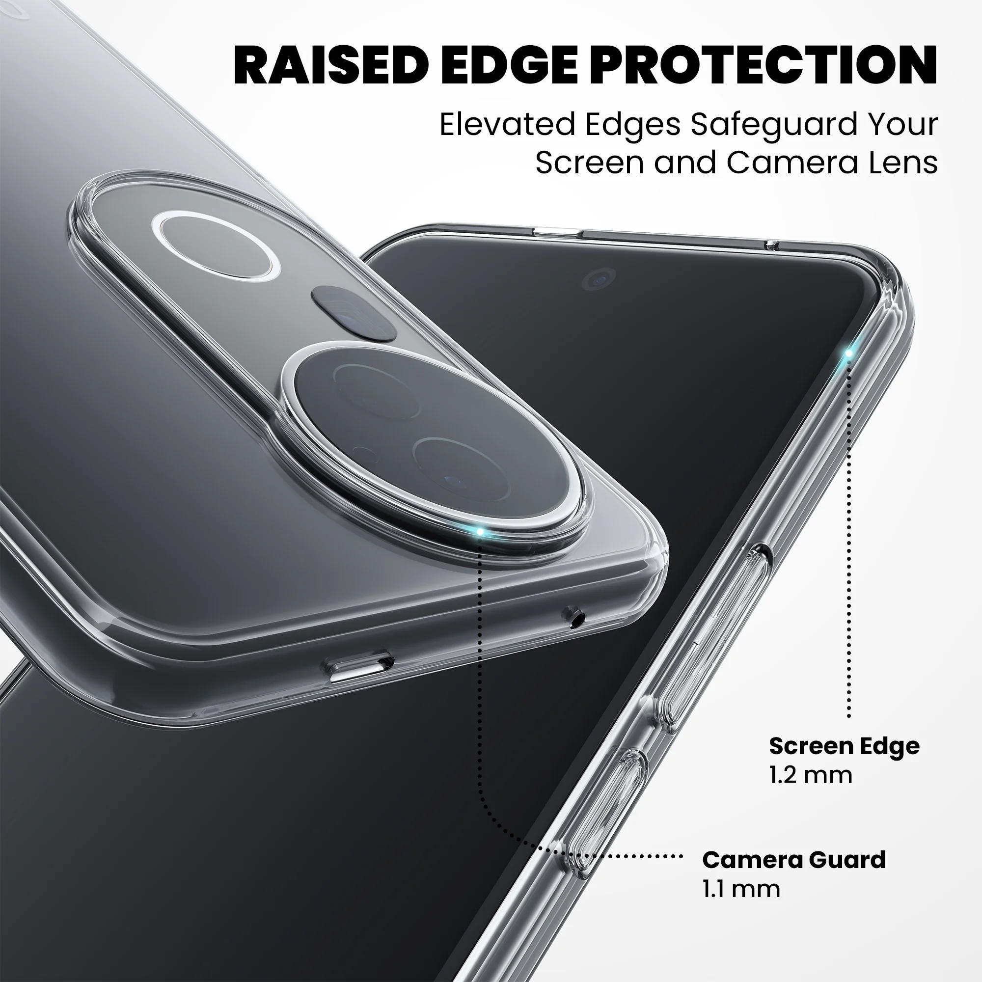 Anti-Yellow Clear Case - Vivo V40e 5G - Image 6